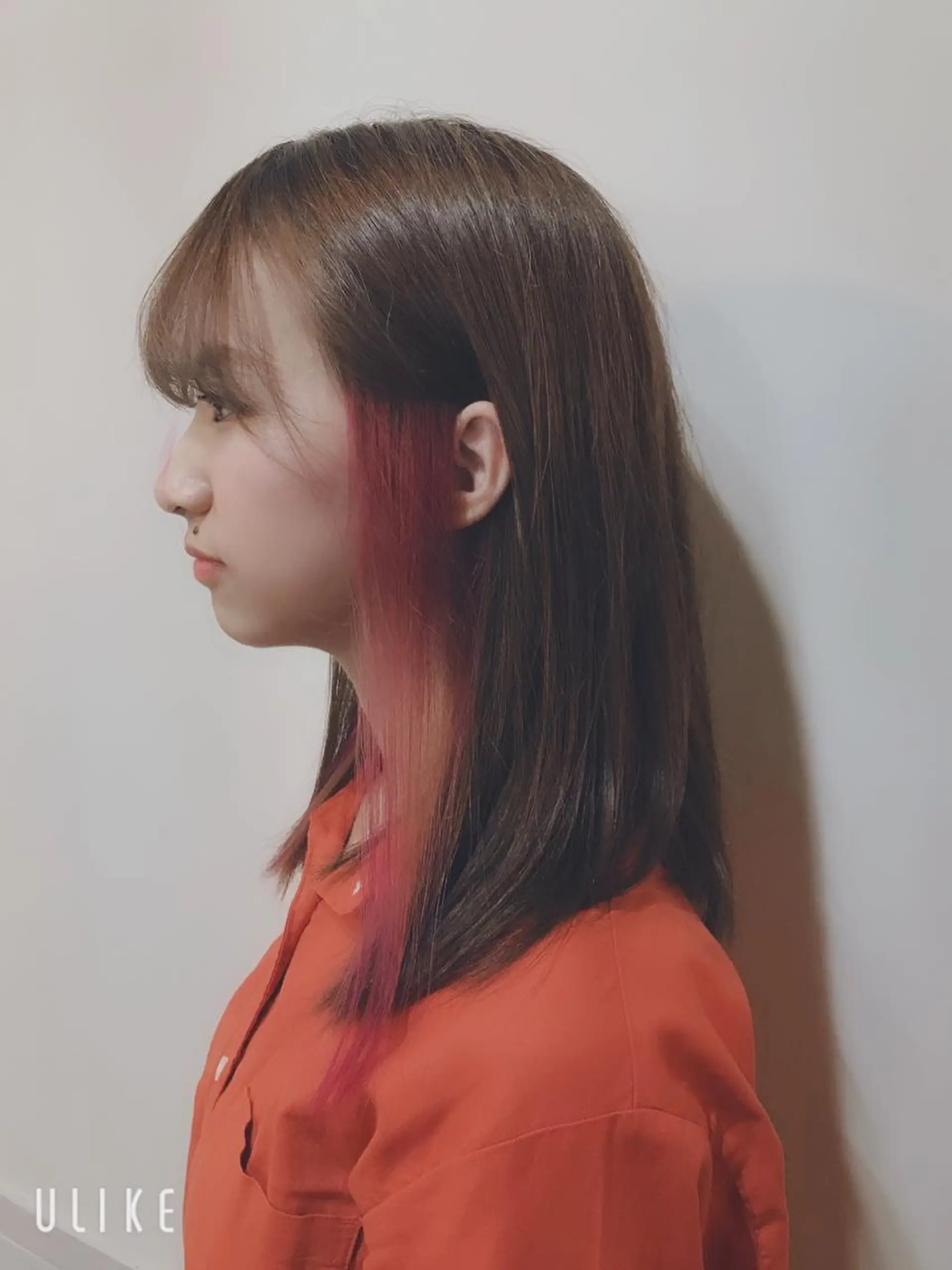 ロング カラー ヘアアレンジ グラデーションカラー インナーカラー ヘアカラー まつげと美容室/ 個室/瀬戸 一菜のヘアスタイル