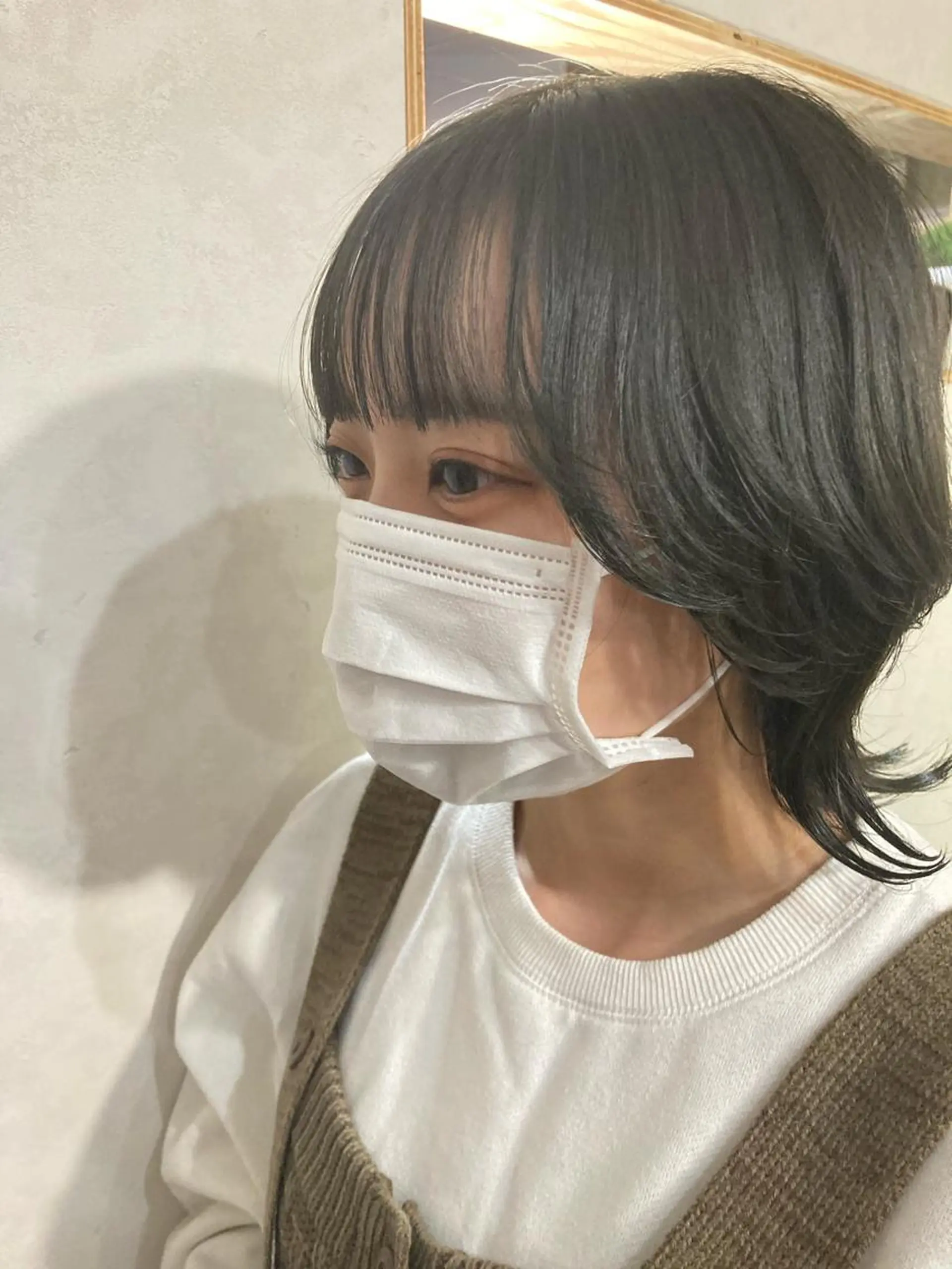 ショート カラー 韓国風ヘア ウルフカット カット ヘアカラー トリートメント 🌸髪質改善特化🌸 店長　ゆうやのヘアスタイル