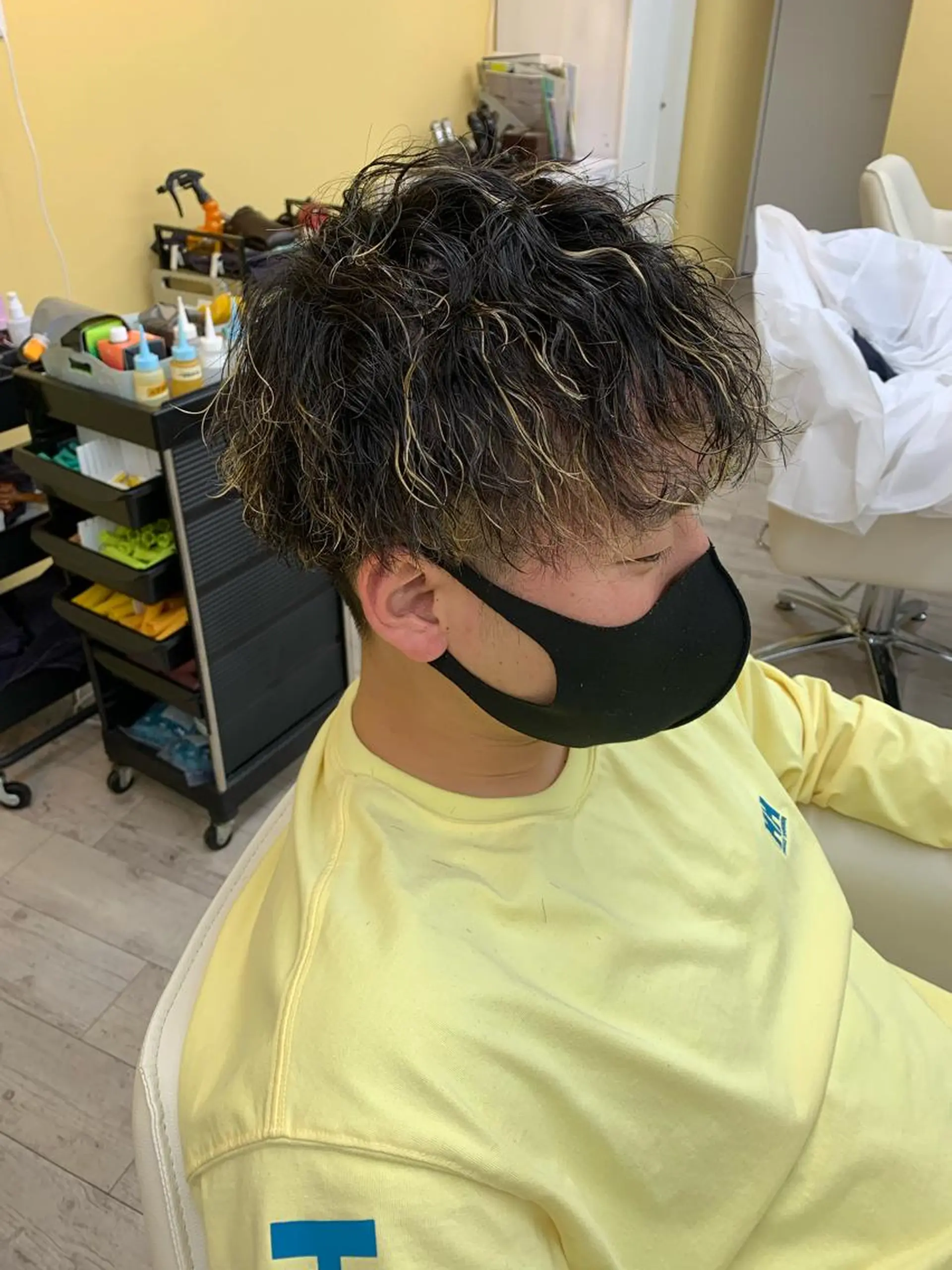 メンズ メンズパーマ カット パーマ TELA HAIR所属・長谷川 千尋のヘアスタイル