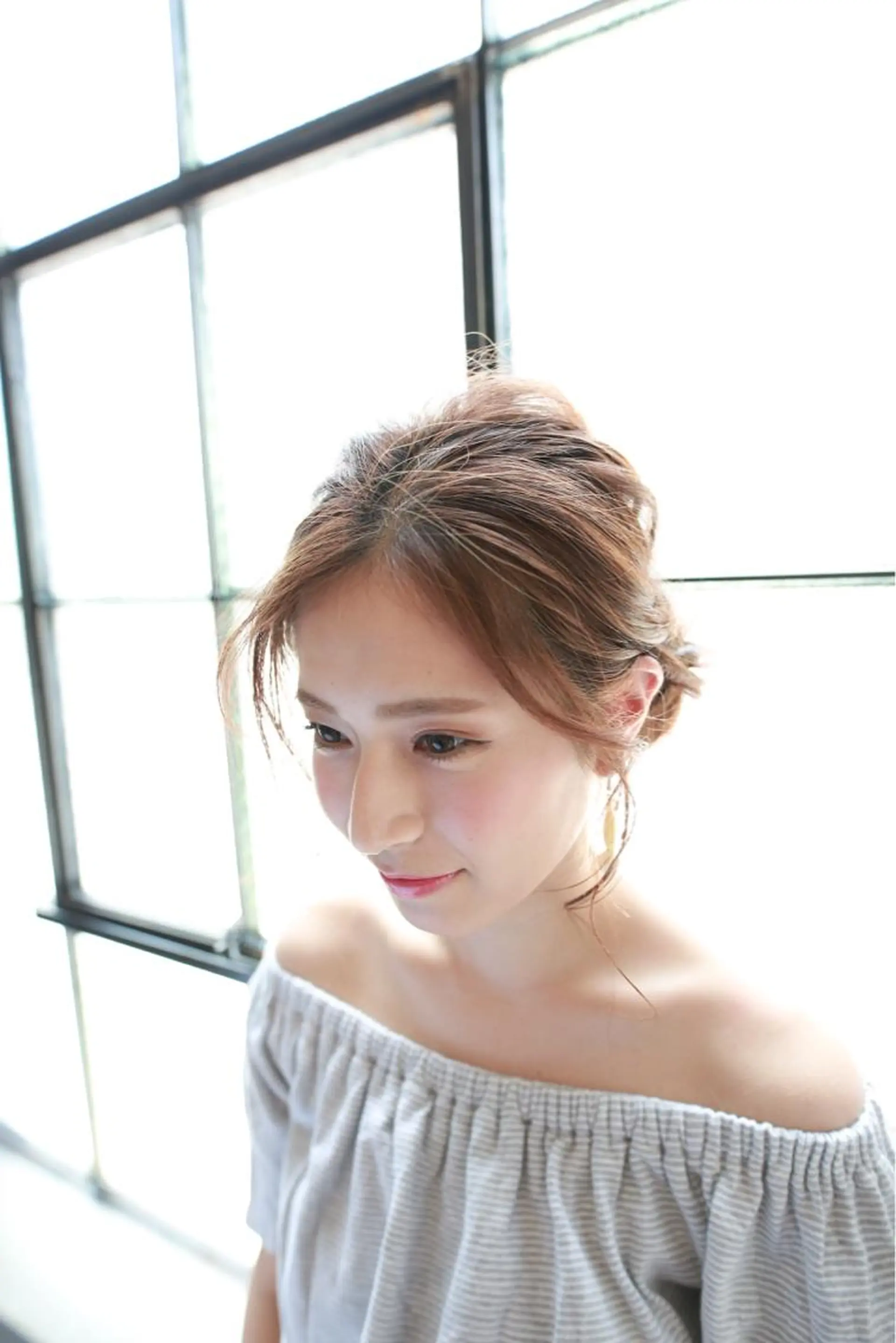 ヘアアレンジ トリートメント 髪質改善美容師 中村　一のヘアスタイル