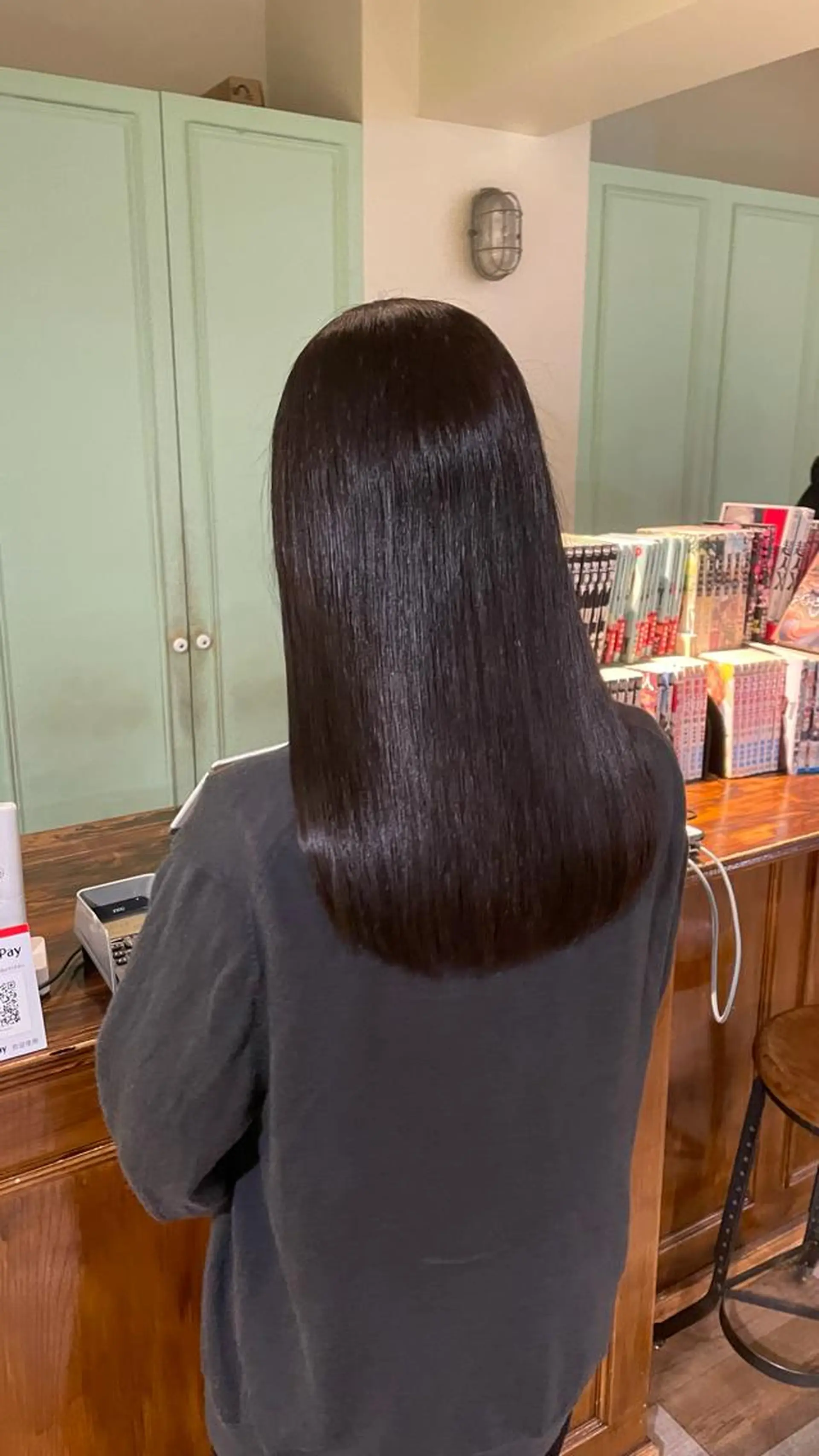 ロング カラー パーマ ヘアアレンジ メンズ キッズ ネイル マツエク・マツパ アイブロウ メンズブリーチ メンズインナーカラー ベージュカラー 黒髪 ブリーチ AUSTIN所属・🌿丁寧なカウンセリ ング/Naoki🌿のヘアスタイル