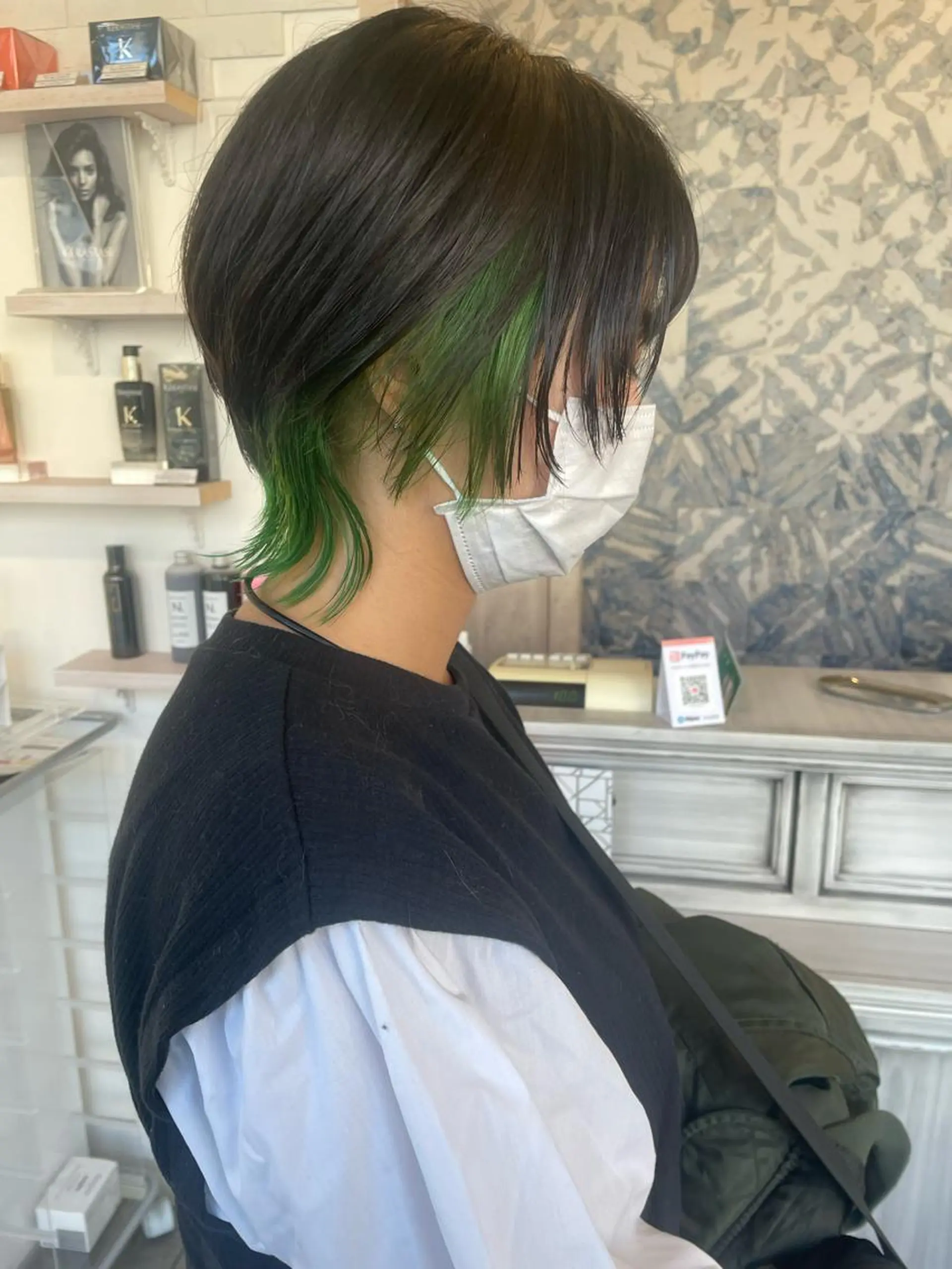 ショート カラー ショートボブ インナーカラー ボブ ショートヘア カット ヘアカラー 🌕ボブ/髪質改善 /レイヤー🌕悠人のヘアスタイル