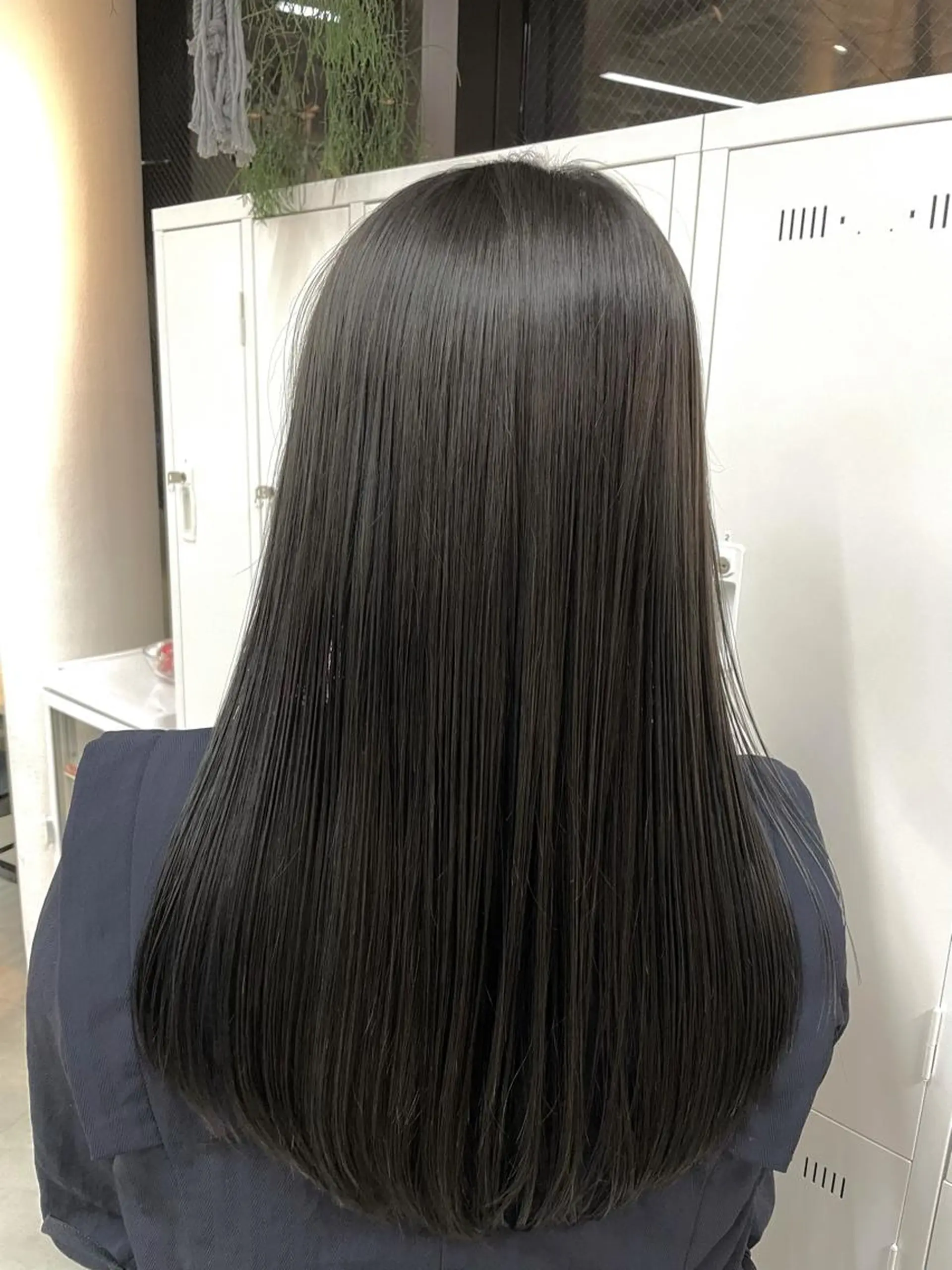 ロング カラー アッシュ 透明感カラー ダークアッシュ 髪質改善 トリートメント ボブ/ショート/ shinのヘアスタイル
