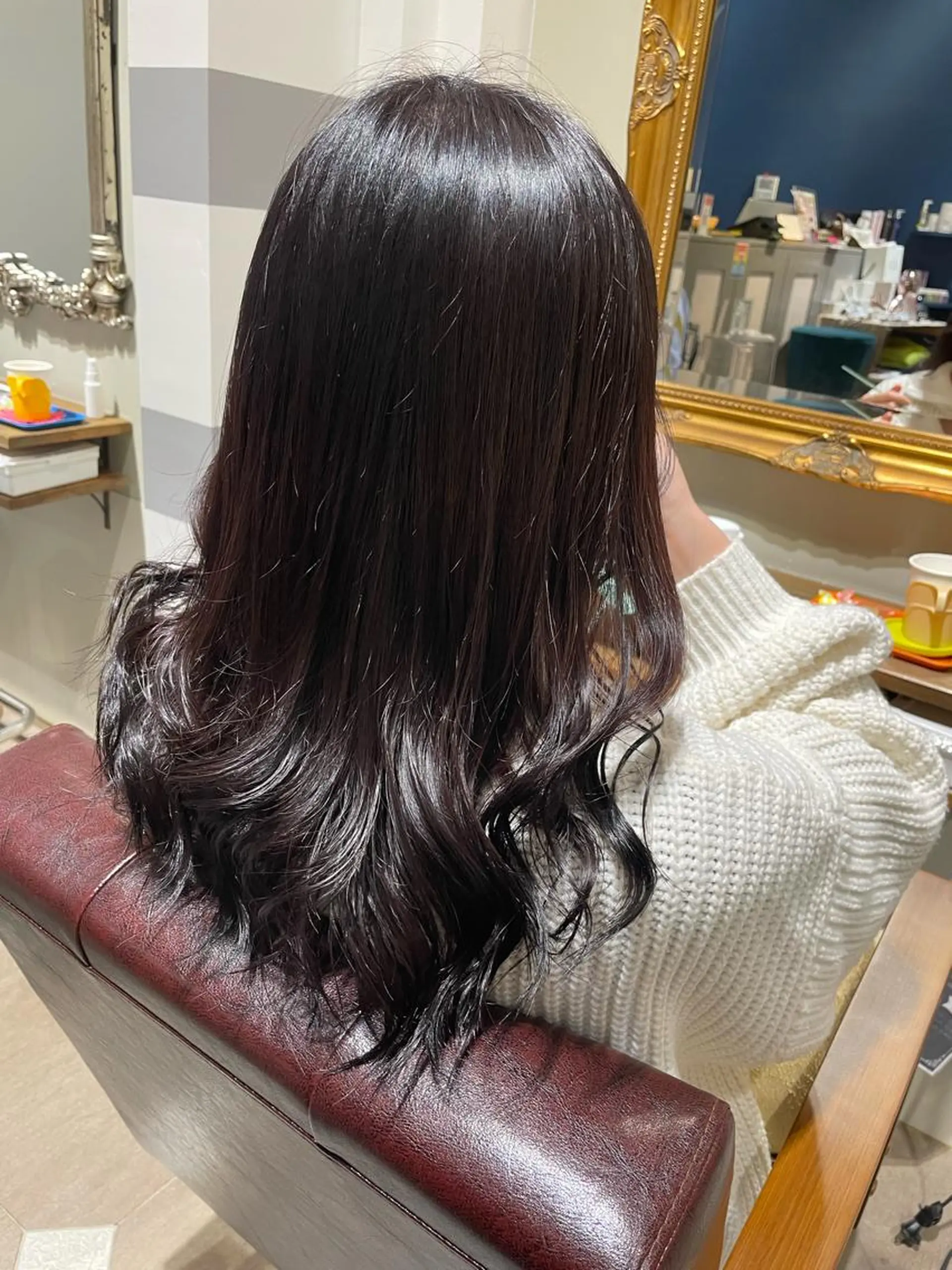 カラー 内藤 すずなのヘアスタイル