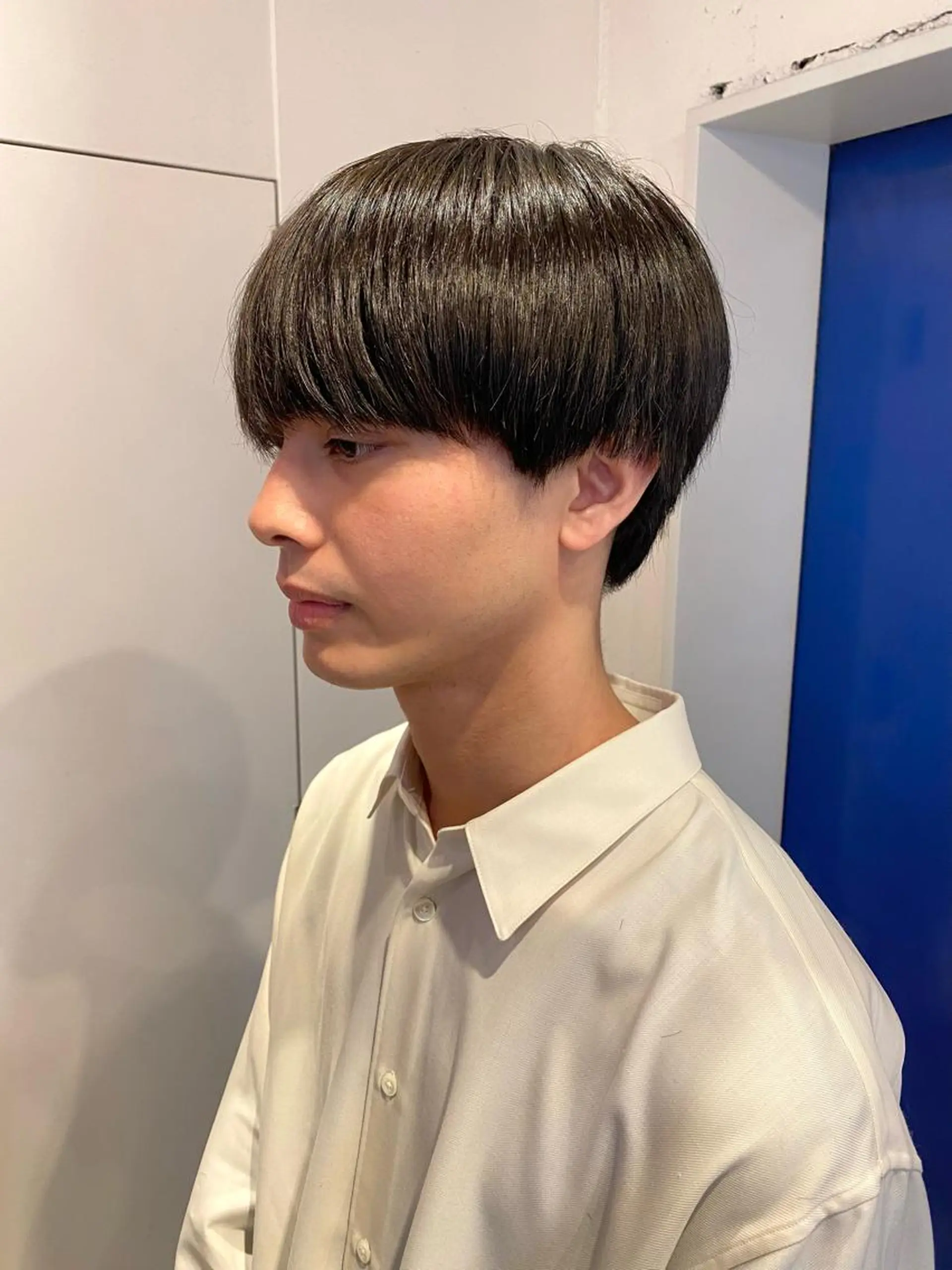 ショート メンズ マッシュ JINKIメンズ特化 メンズカットパーマのヘアスタイル