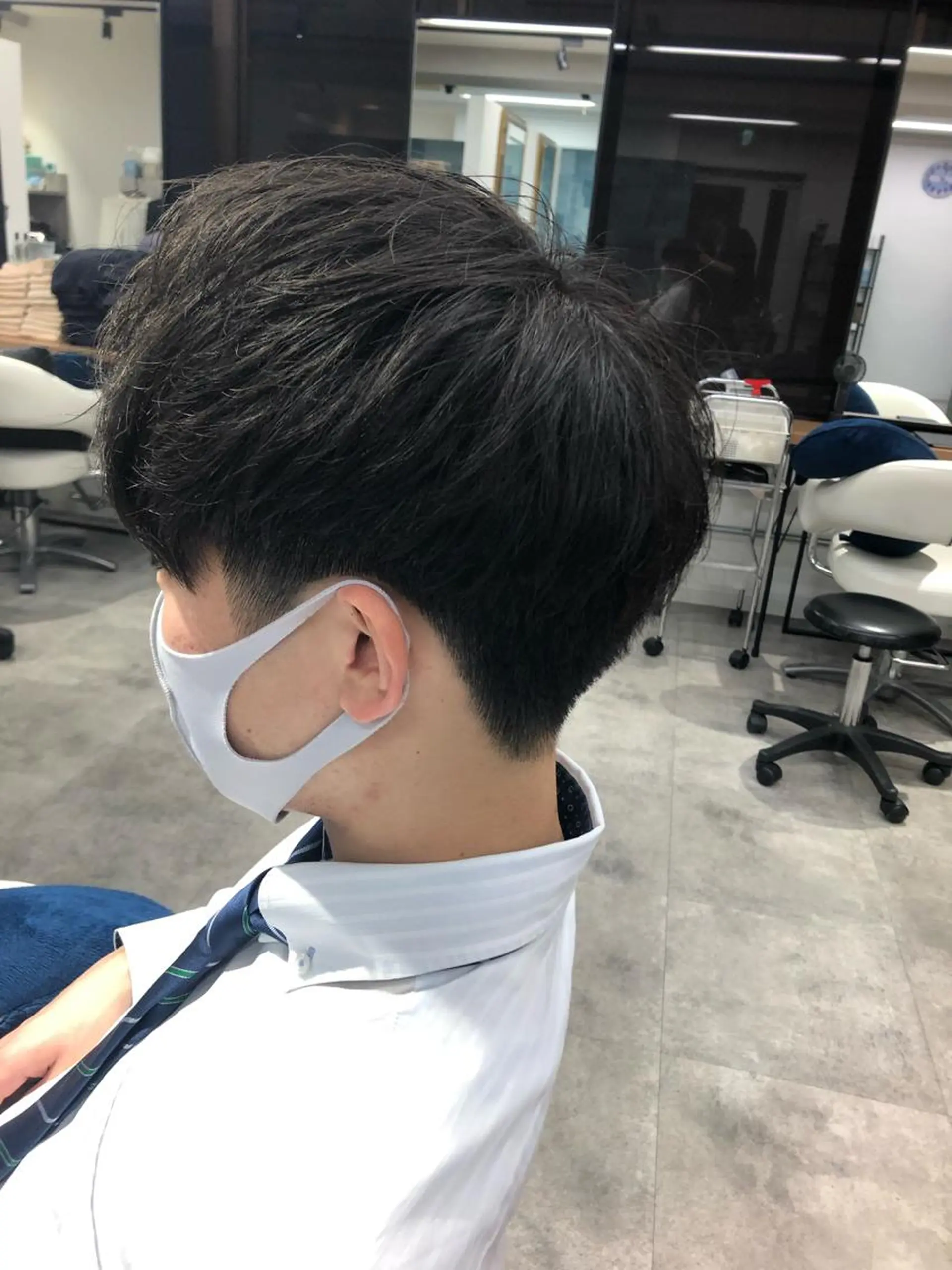メンズ マッシュ ツーブロック カット Noy所属・Noyヨシモト ヒロトのヘアスタイル
