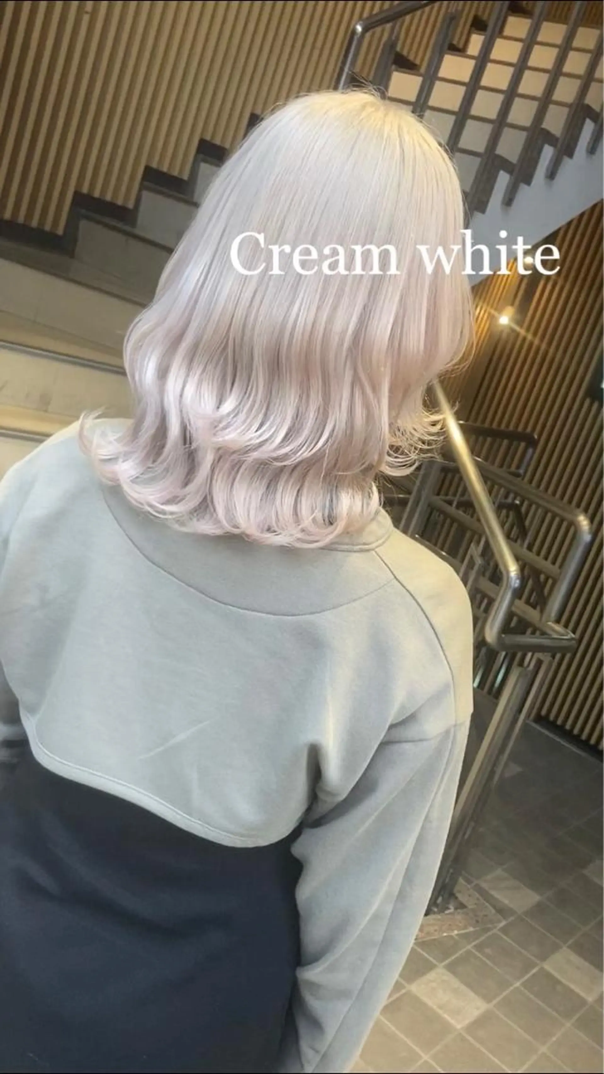 ミディアム ヘアカラー Selene KOBEのヘアスタイル