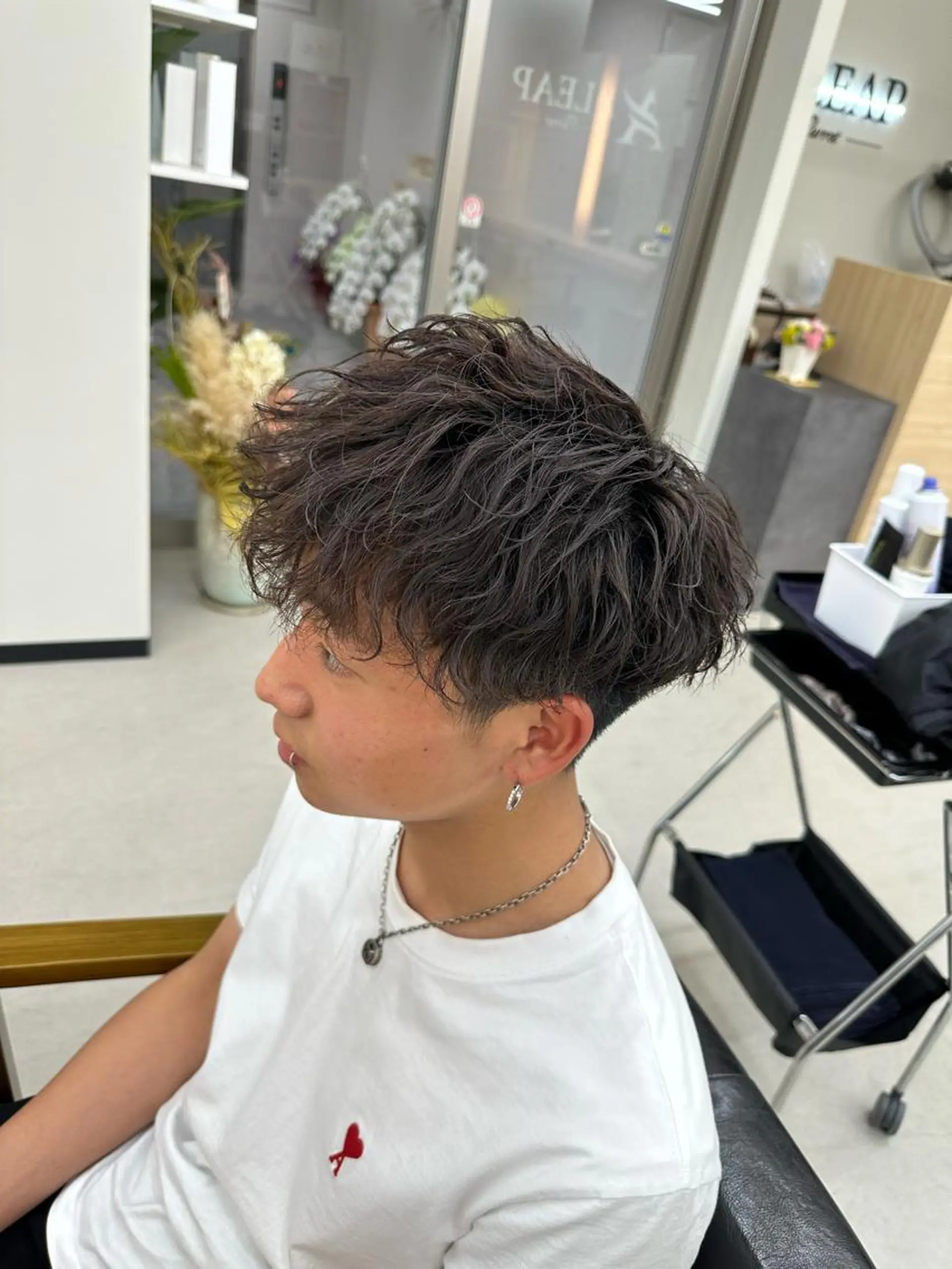 パーマ カット ヘアカラー 𝐑𝐲𝐮𝐤𝐢 【店長】ALEAPのヘアスタイル