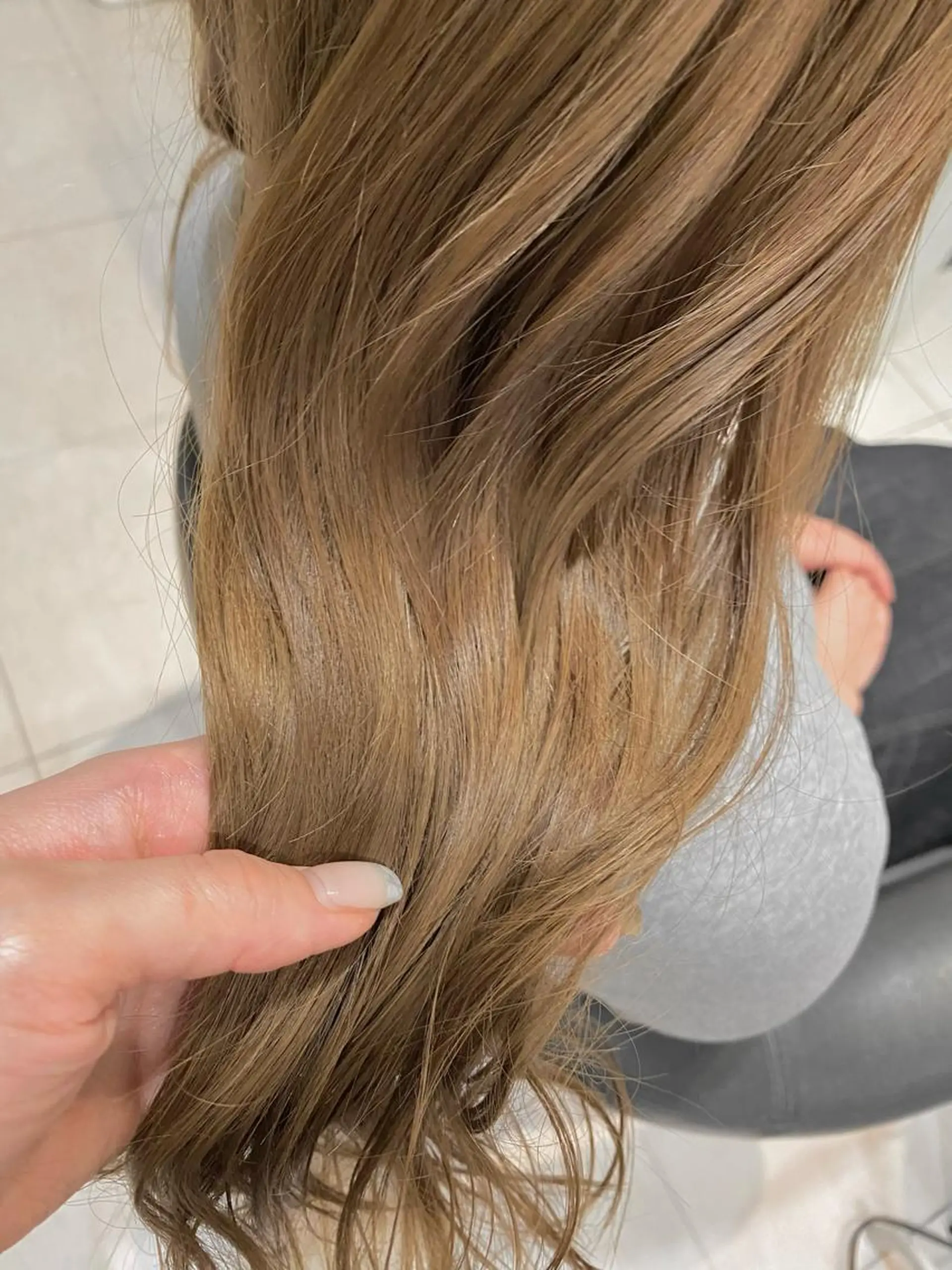 ロング le'a所属・谷町/Le'a /竹原詩緒奈のヘアスタイル
