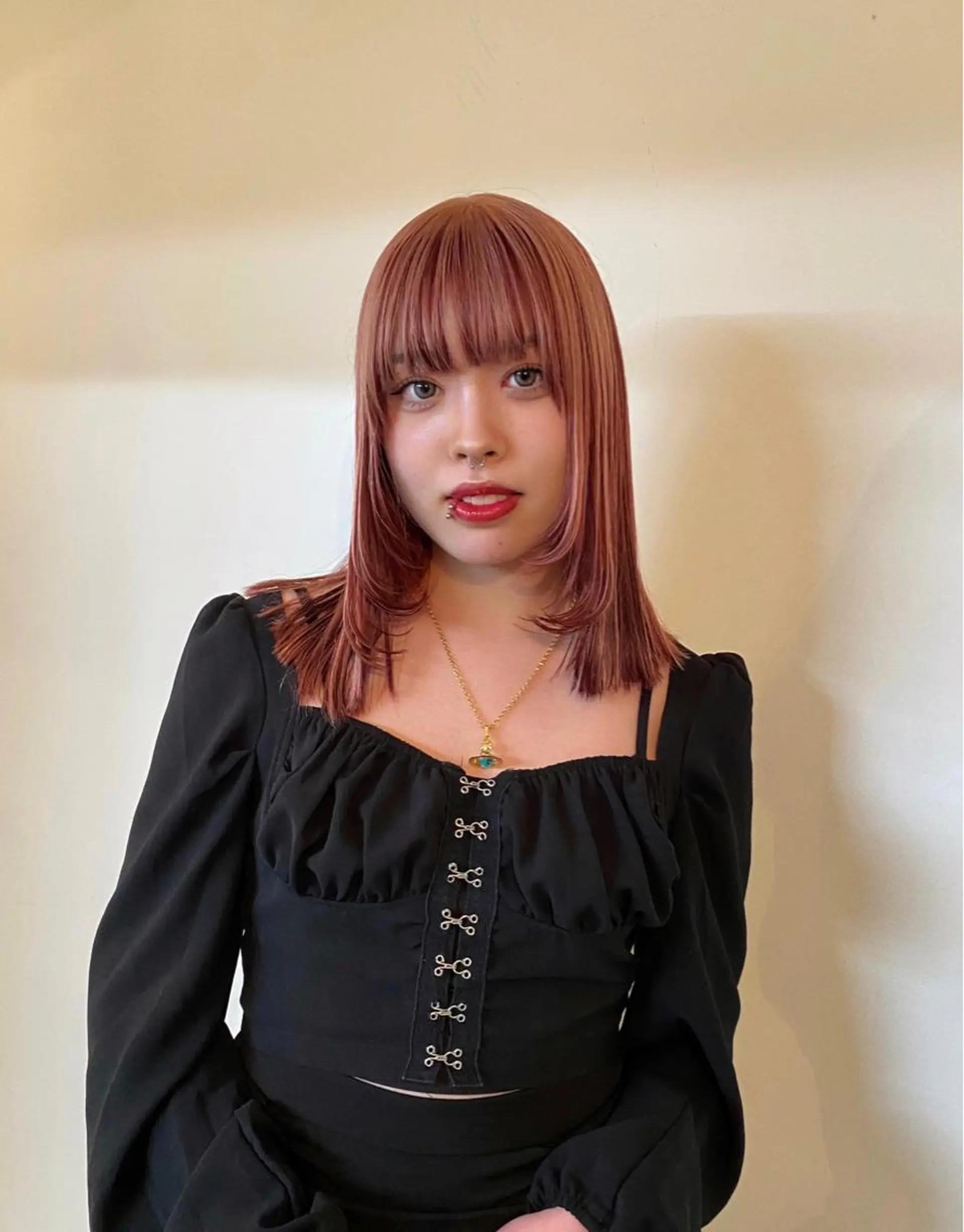 ミディアム カット ヘアカラー GATTACA所属・KEI gattacaのヘアスタイル