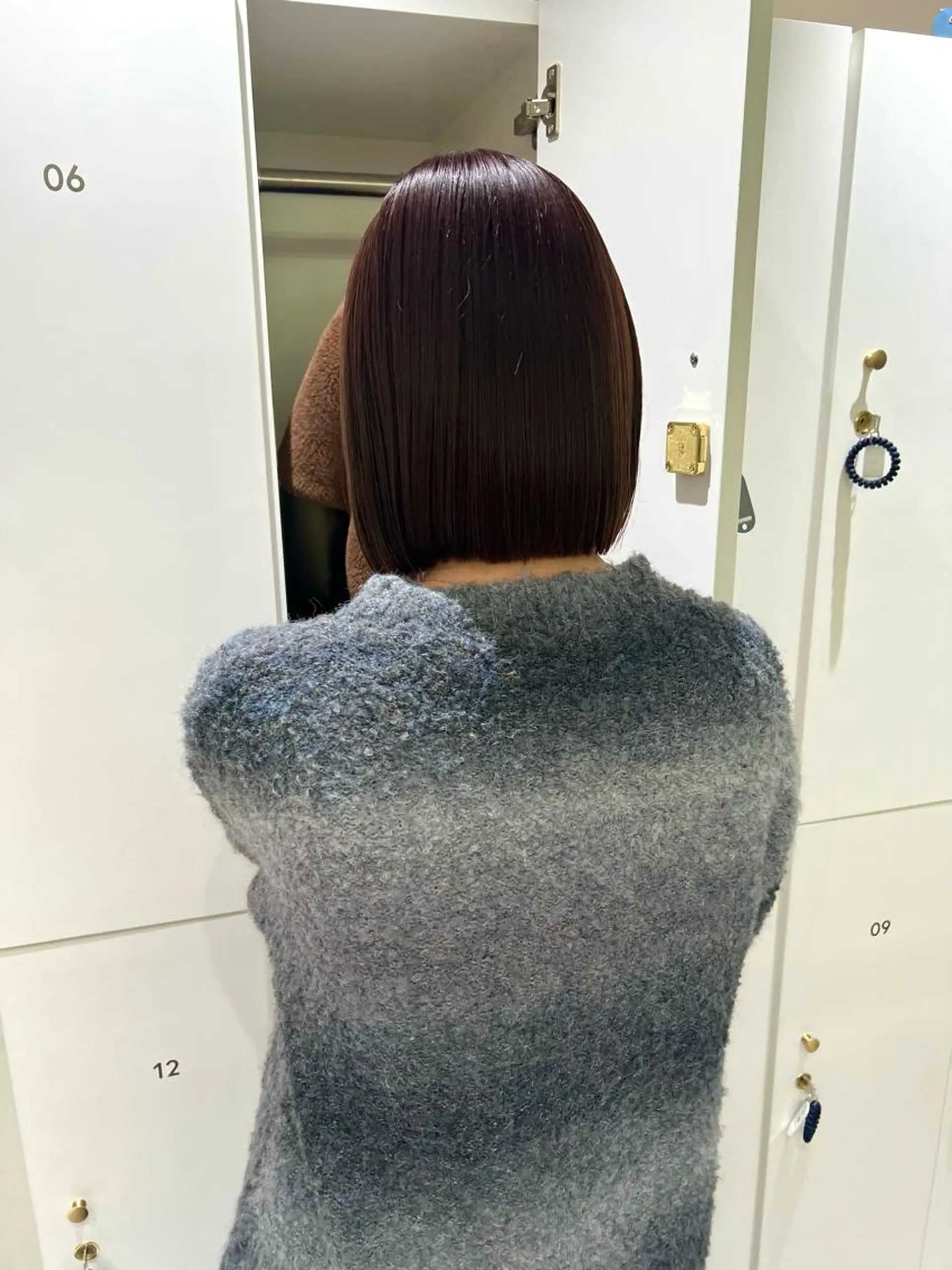 ミディアム 田中 愛梨のヘアスタイル