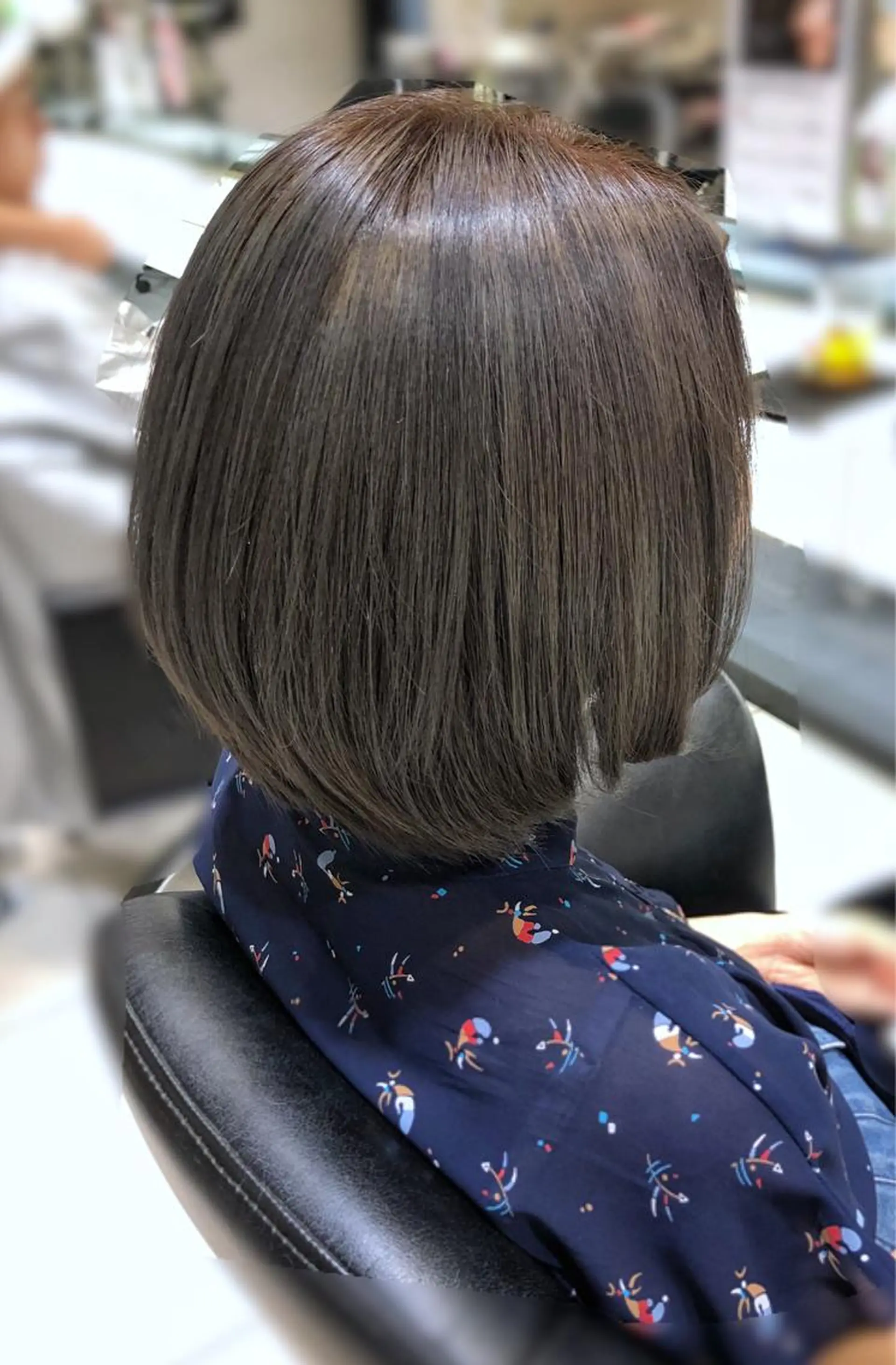 ミディアム カラー ブリーチ グレージュ イルミナカラー カット ヘアカラー トリートメント ✨髪質改善✨ 田西　基彦のヘアスタイル