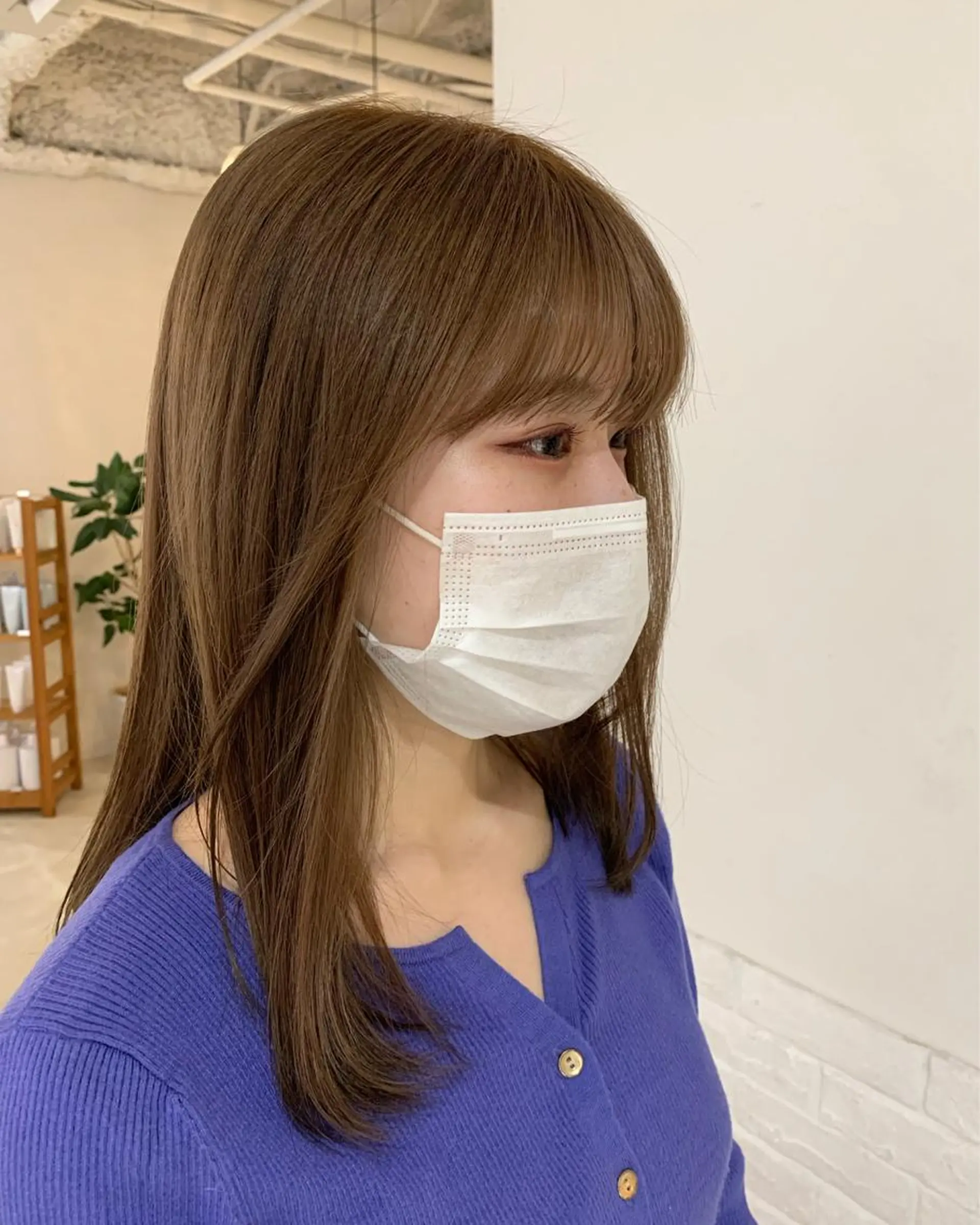 カラー ベージュカラー ブリーチ Lily hair design所属・🩰淡色系カラー／ 南ゆかり（女性のみ）のヘアスタイル