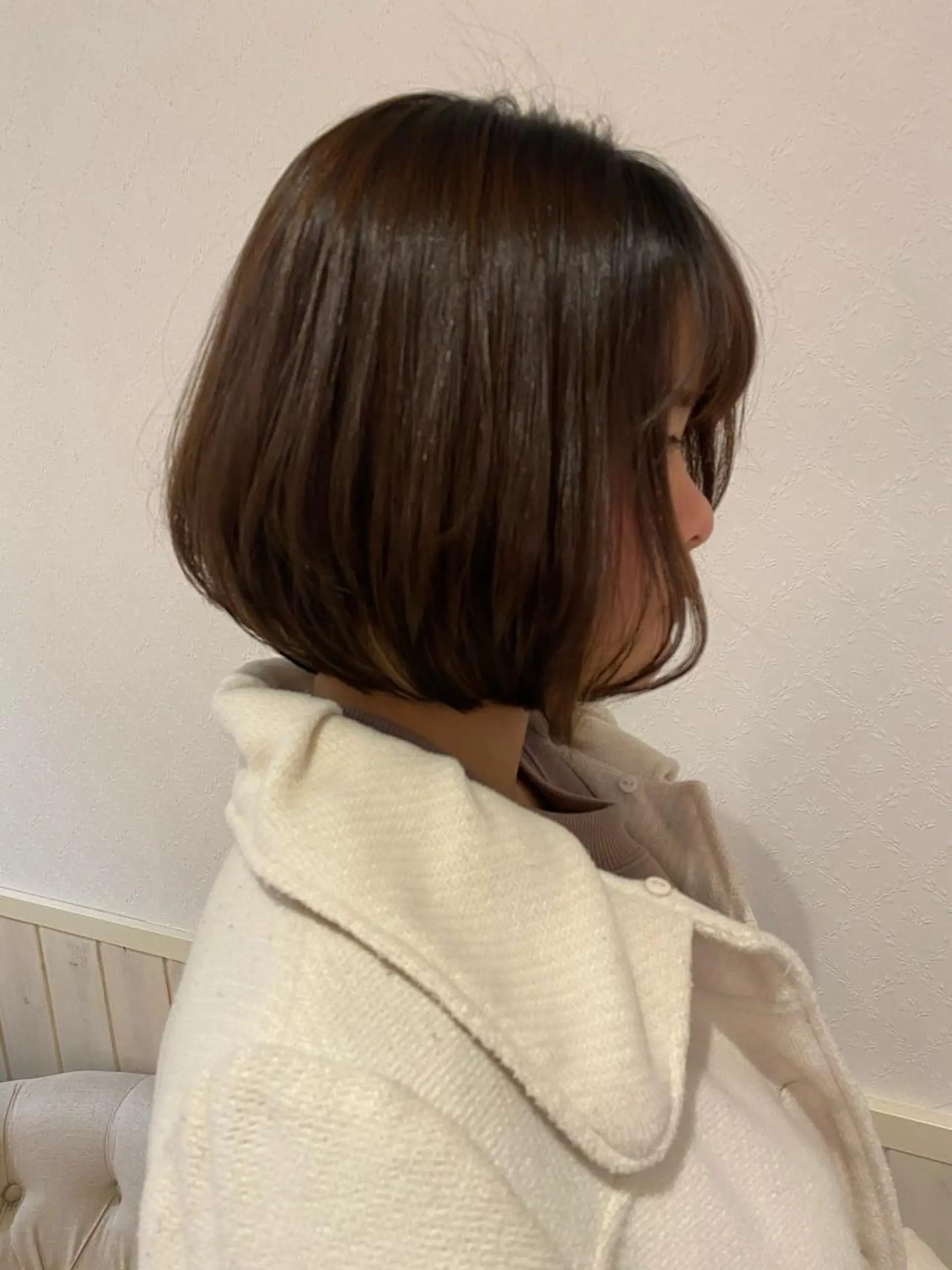 ミディアム 宮内 真乃のヘアスタイル
