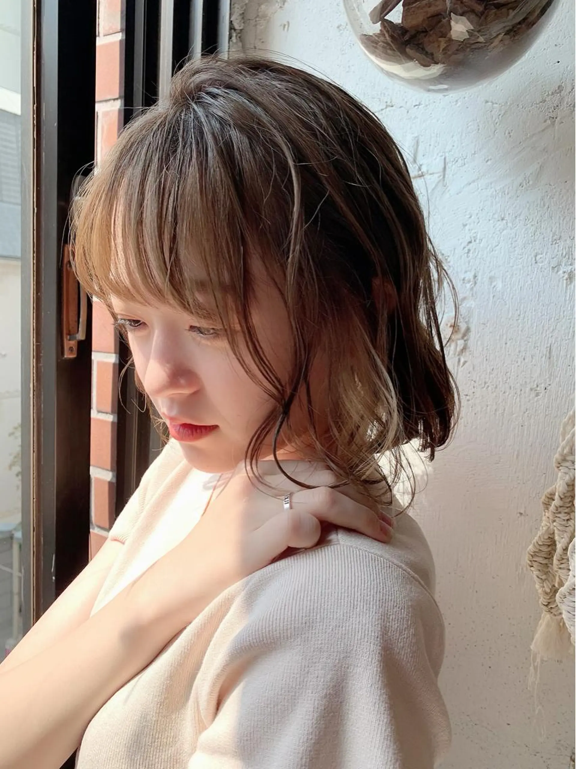 ショート カラー インナーカラー ヘアカラー トリートメント 💛丁寧さNo.🥇 🧸片山智裕💛のヘアスタイル