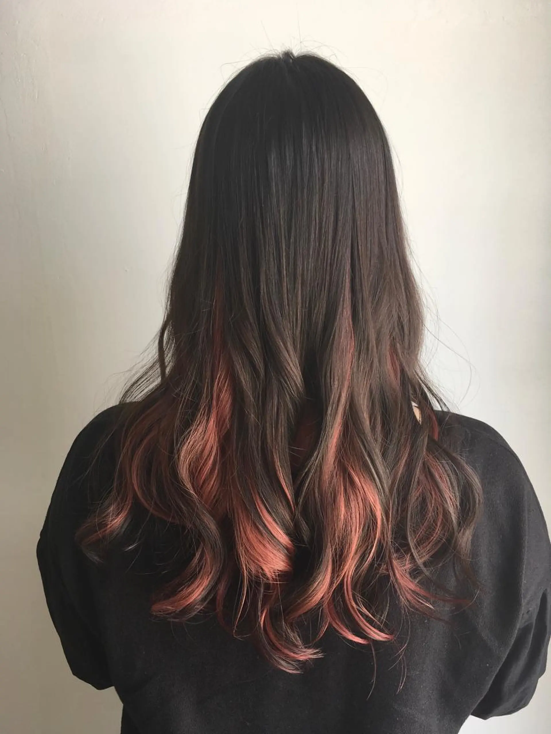 ロング カラー インナーカラー ヘアカラー トリートメント ヘッドスパ ヘアセット go today shaire salon 本店所属・yoshi ☆のヘアスタイル