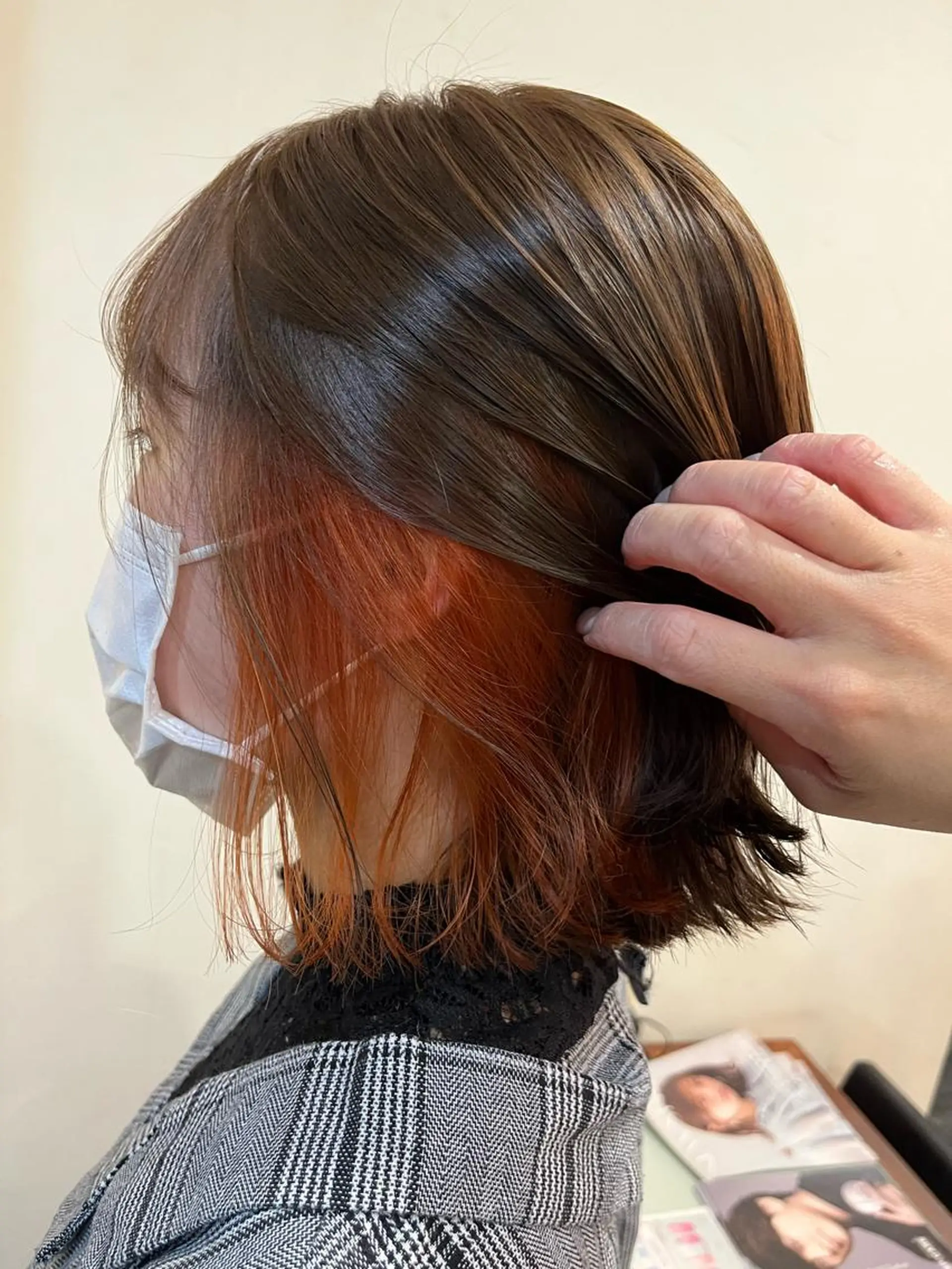 カラー ブリーチ カット ヘアカラー トリートメント 友松 世奈のマツエク・マツパデザイン