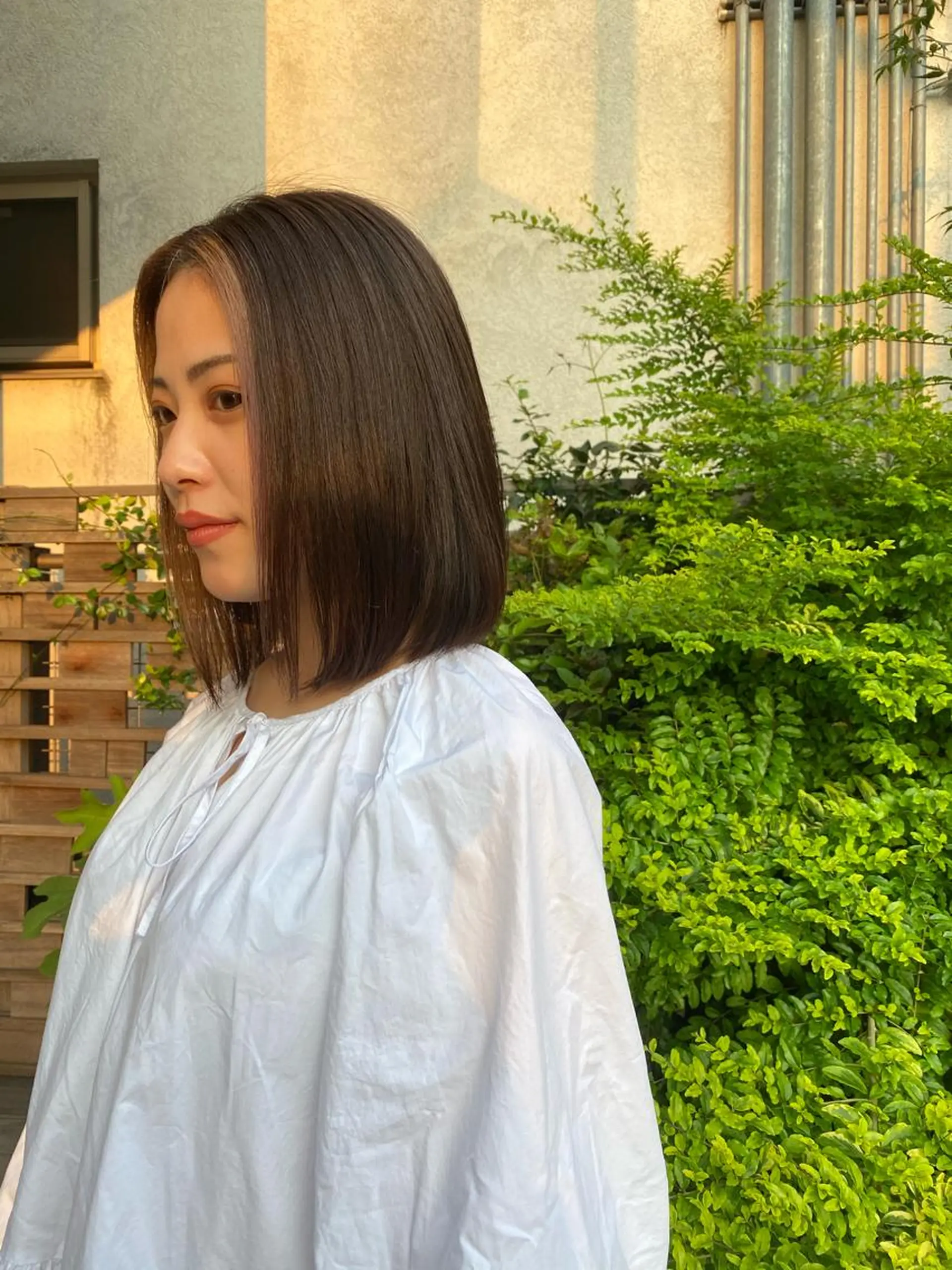 ミディアム パーマ les baladins du miroir所属・🍃YURI 🍃のヘアスタイル