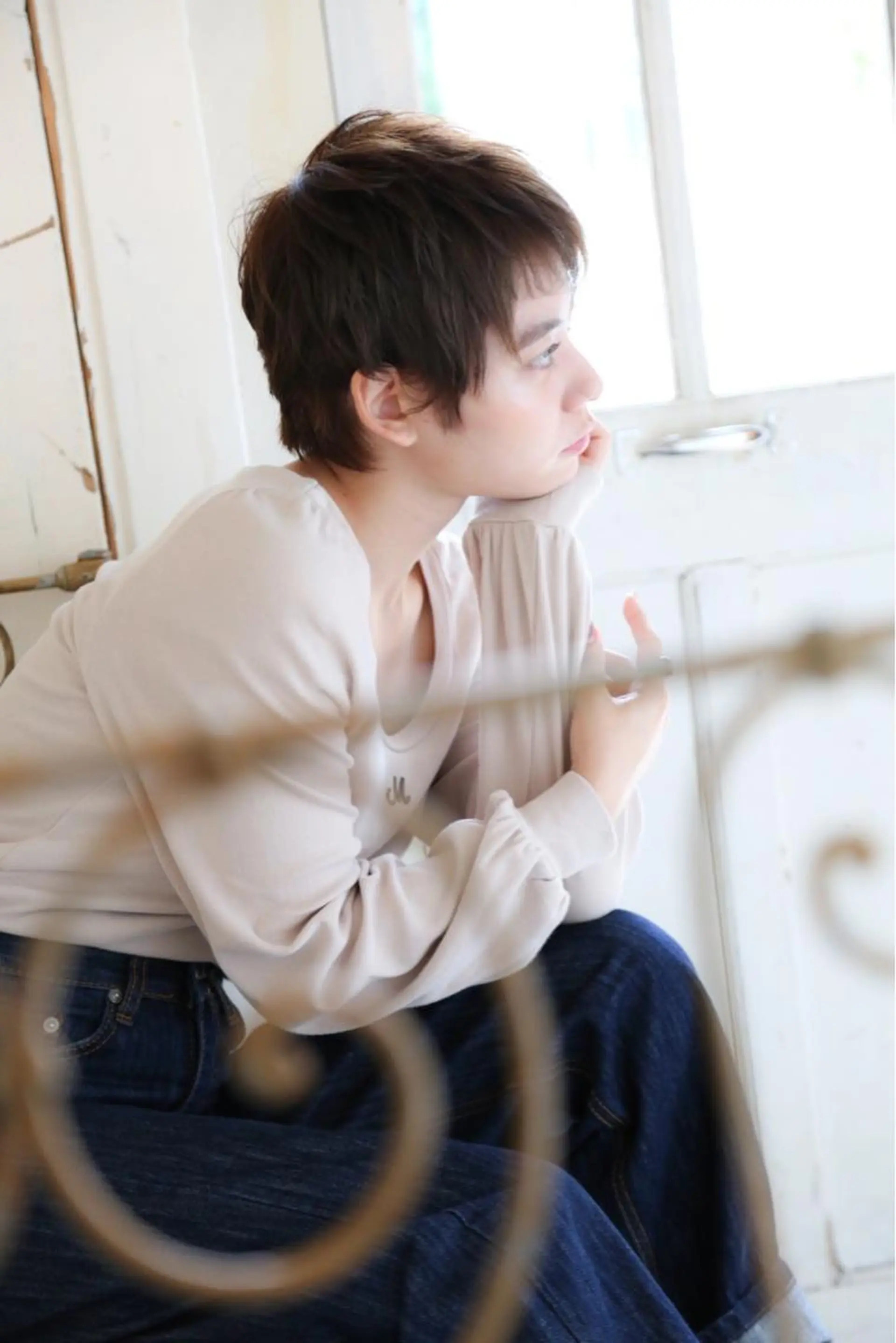 ショート 石渡このみ 🍊レイヤーカットのヘアスタイル