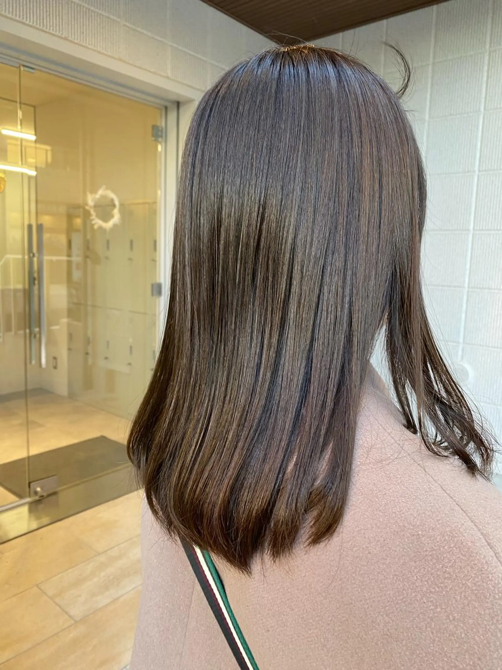 セミロング カラー カット 縮毛矯正 トリートメント 髪質改善/艶カラー /菅野💆‍♀️🌟のヘアスタイル