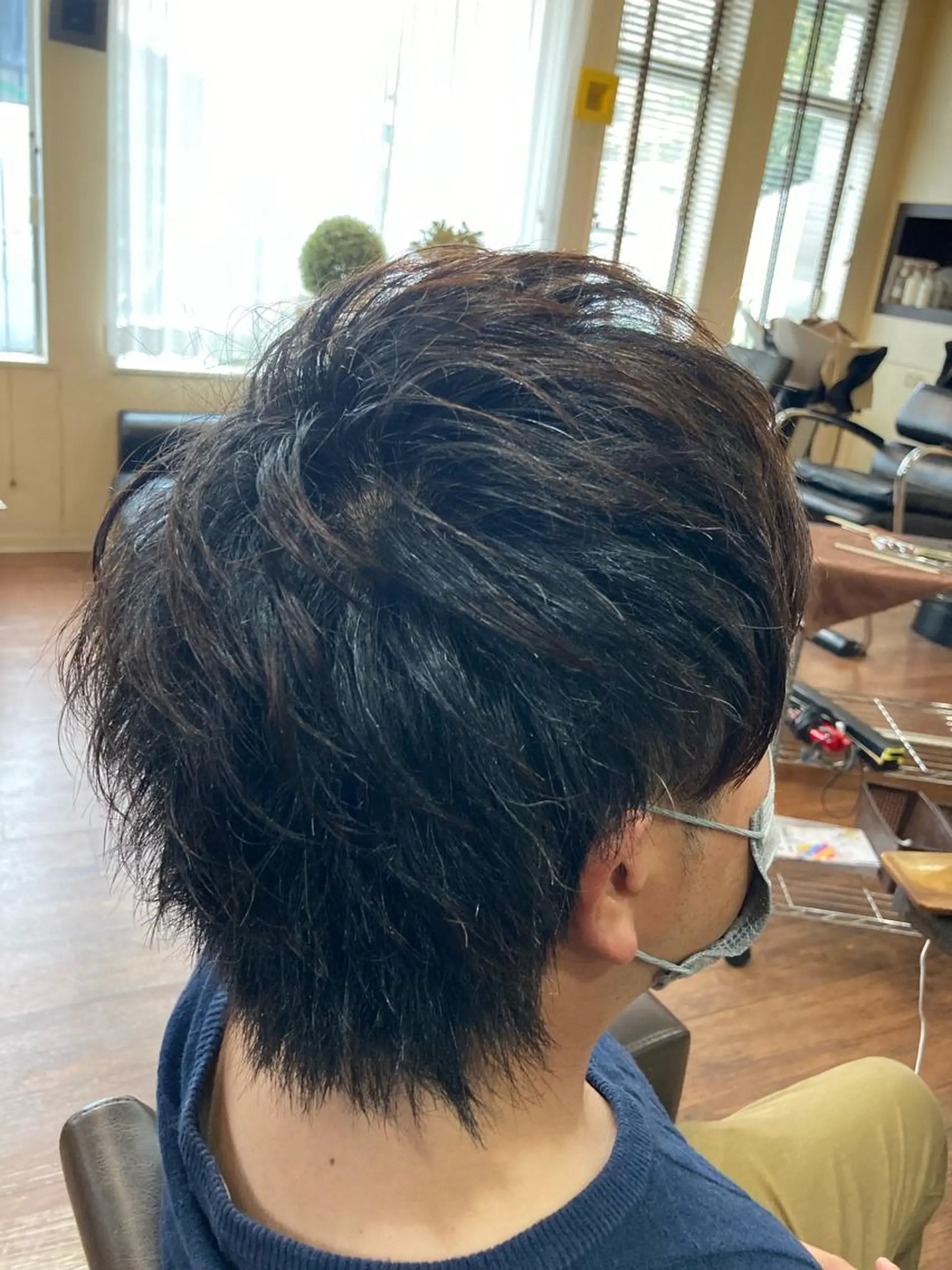 ショート メンズ メンズウルフカット ウルフカット パーマが得意な【最高 悠斗】のヘアスタイル