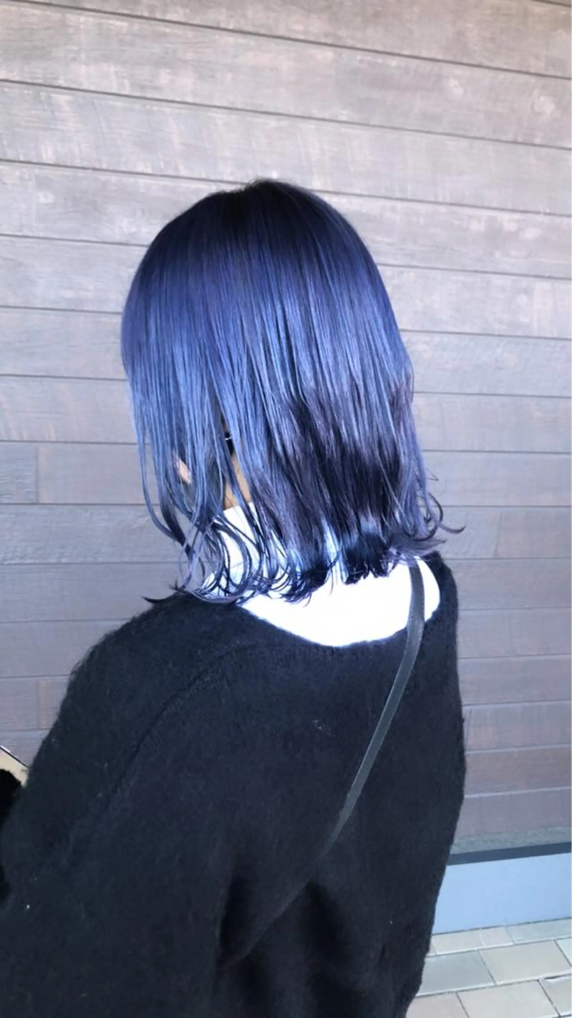 ミディアム 太白区白髪ぼかし/ ボブカット/千葉達人のヘアスタイル