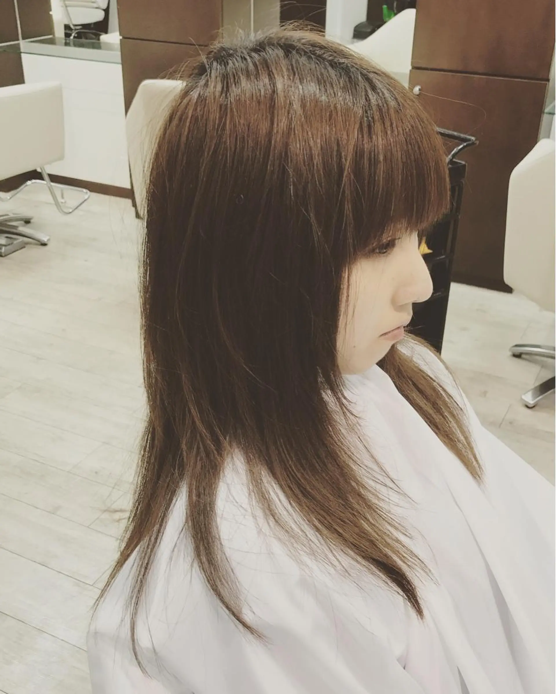 ショート ミディアム セミロング ロング カラー パーマ ヘアアレンジ メンズ キッズ ネイル マツエク・マツパ Leyシェアサロン所属・KenIchi施術者 1%未満ドライカットのヘアスタイル
