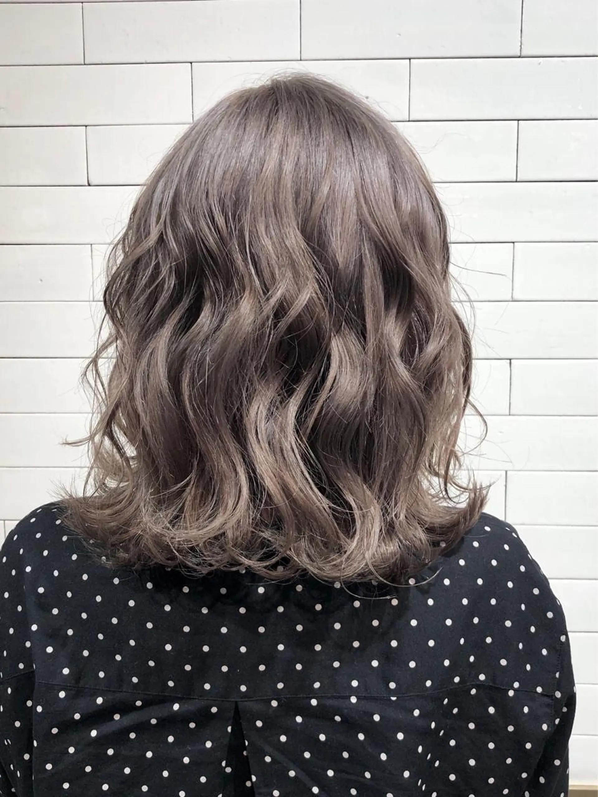 ミディアム 🤍髪質改善➕透明感 カラー🤍川上葵のヘアスタイル