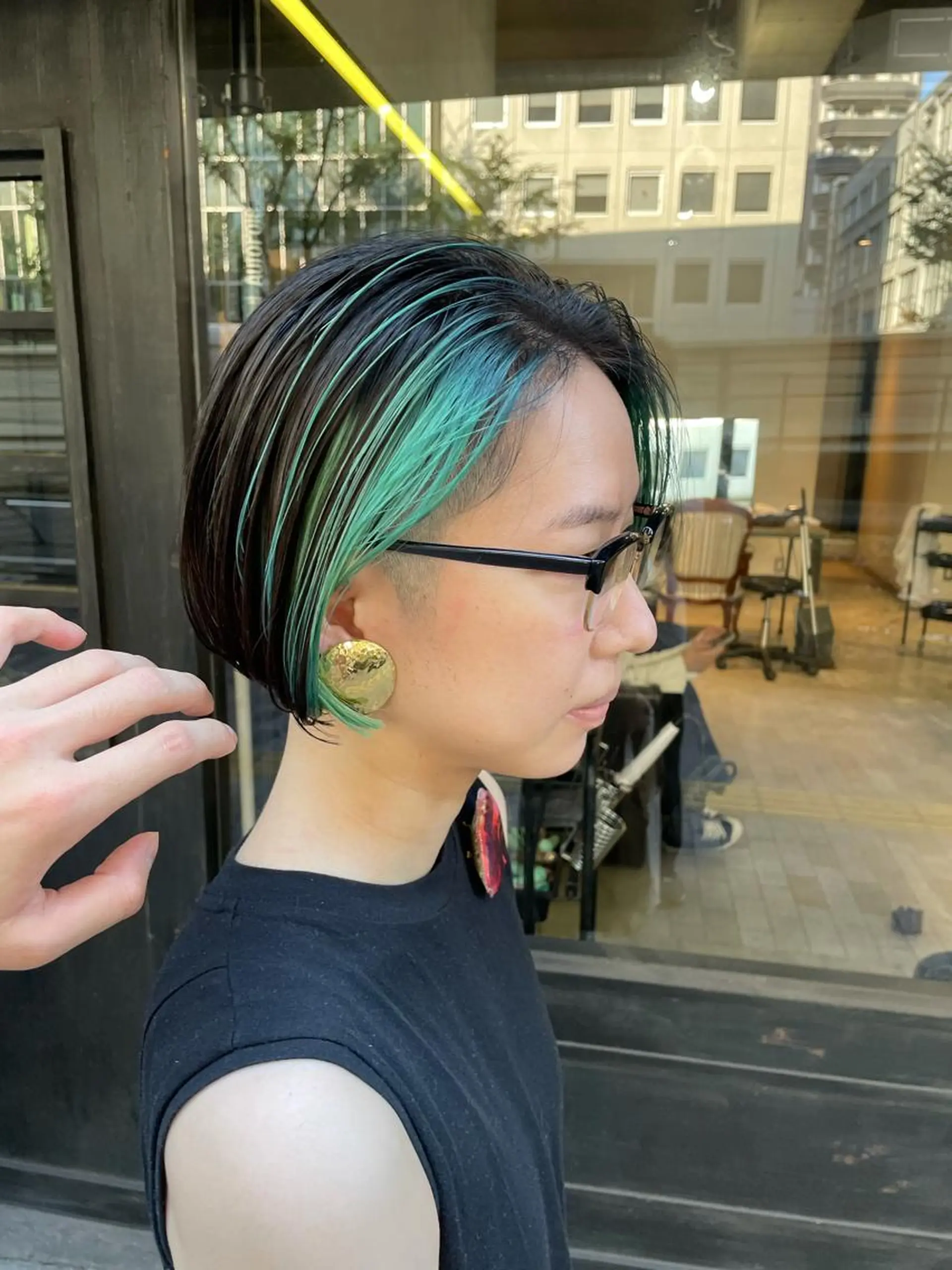 ショート ミストバング カット ヘアカラー トリートメント ショート・ボブ ・ウルフ✂︎IMAIのヘアスタイル