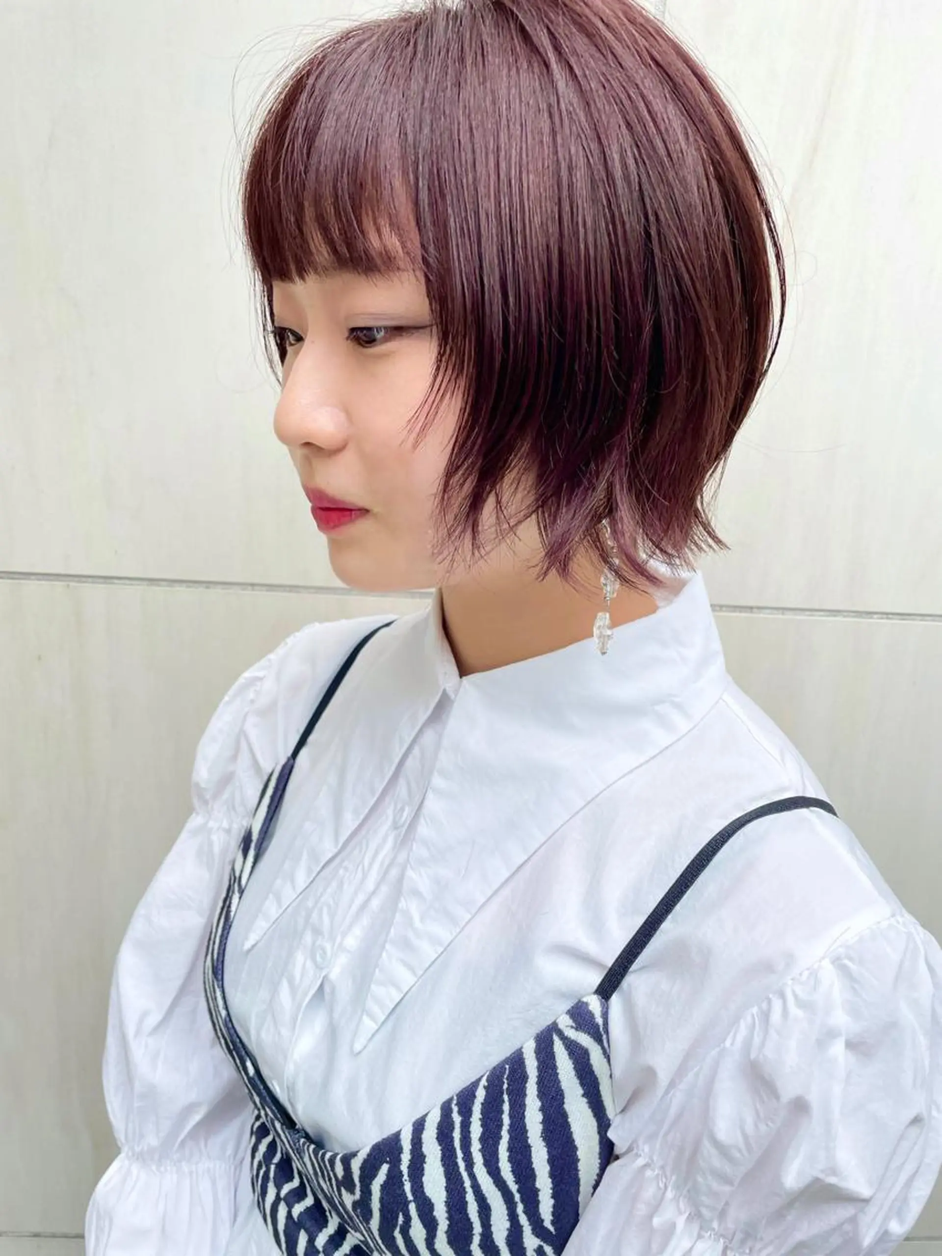 ミディアム カラー パーマ ヘアアレンジ メンズ キッズ ネイル マツエク・マツパ マッシュ カット ヘアカラー トリートメント tatsumi/ボブ ウルフ/レイヤーのヘアスタイル