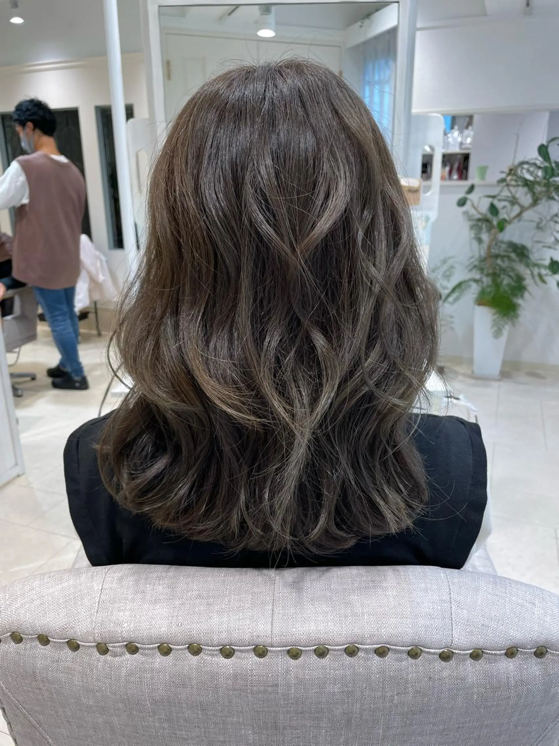 ミディアム アッシュ Arbre et chimie所属・高橋 弘二のヘアスタイル
