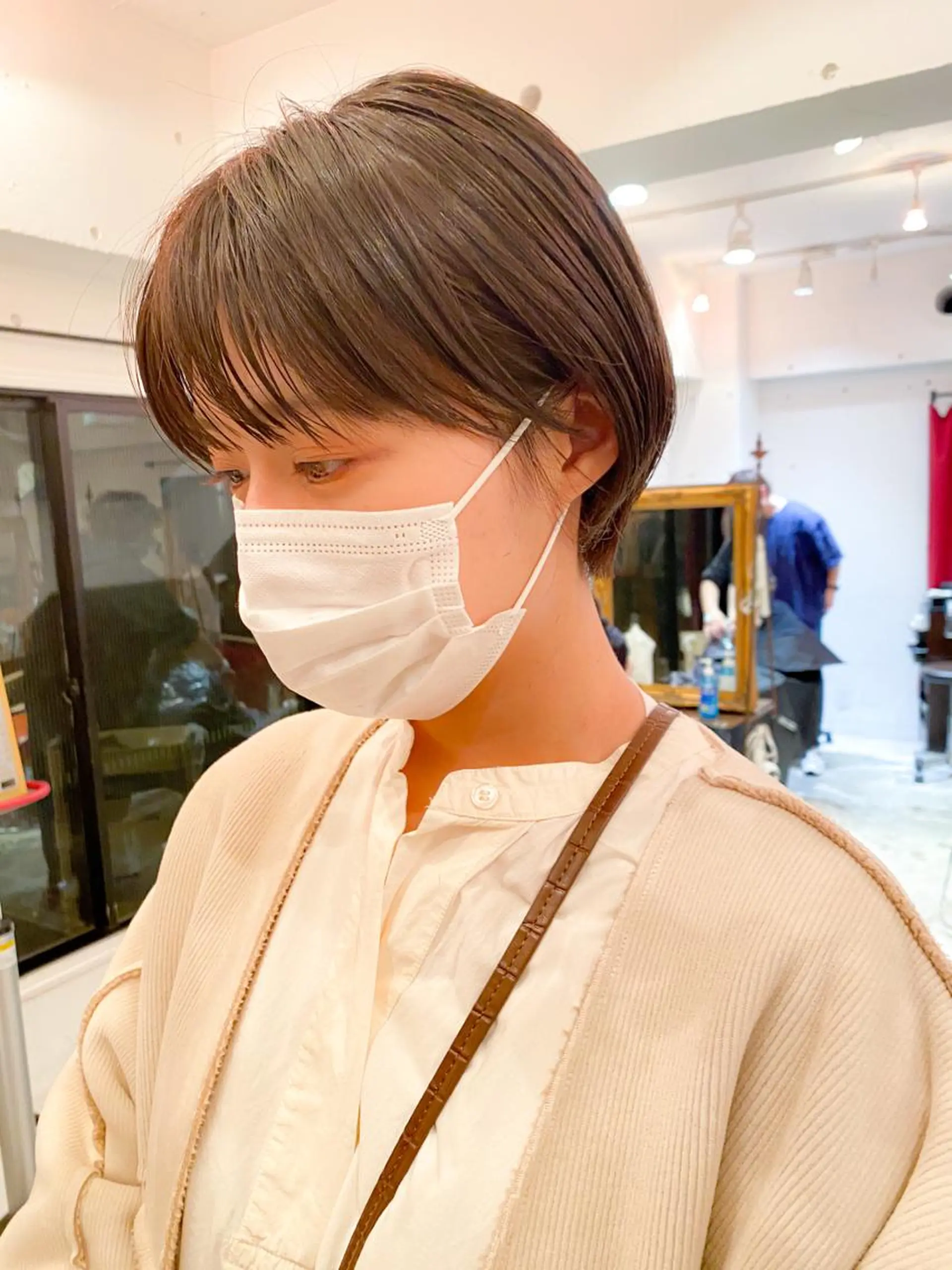 ショート カラー THE DAY所属・AKI HASHIMOTOのヘアスタイル