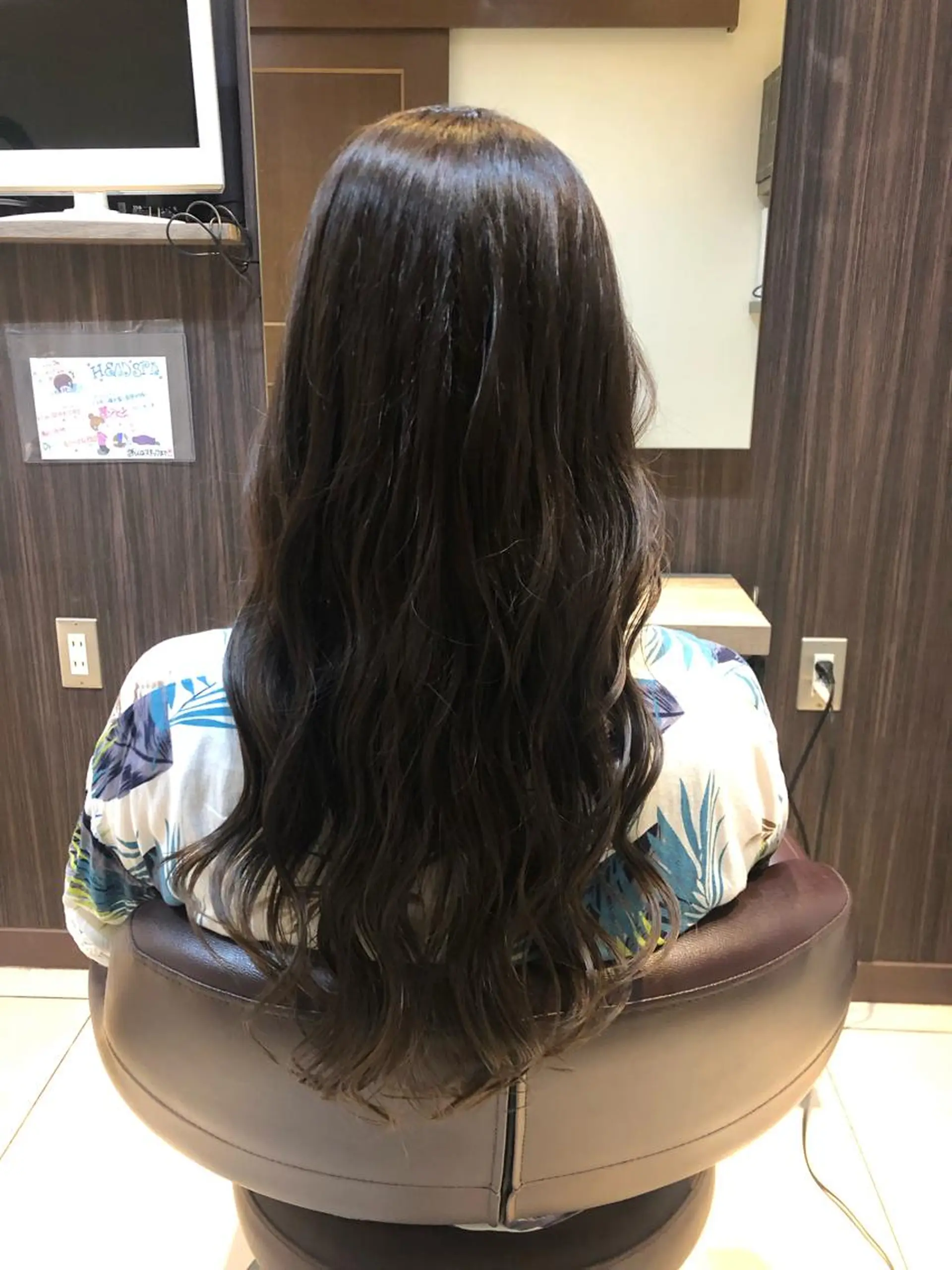 ロング カラー 7月予約解放☺️ 櫻庭梢のヘアスタイル