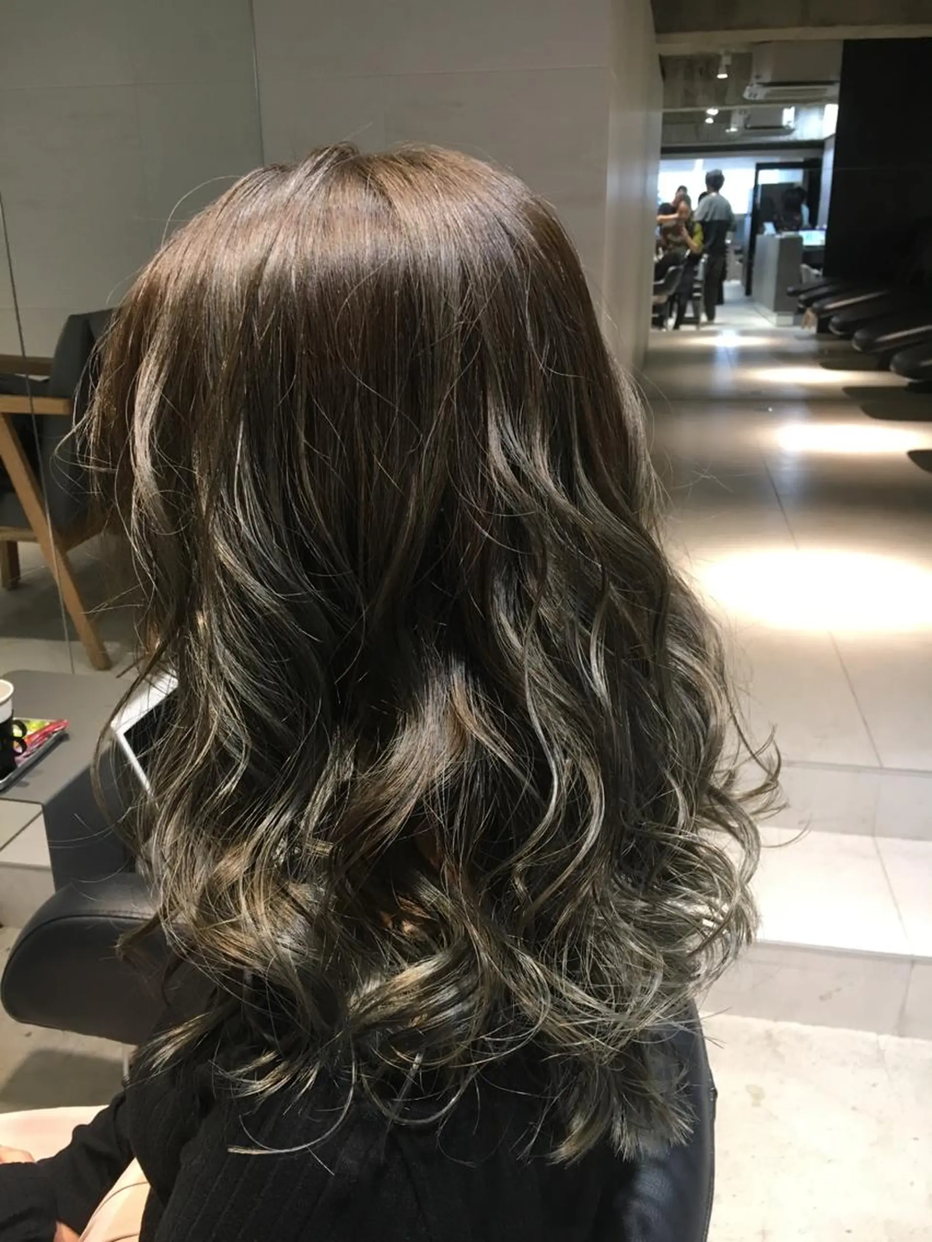 ミディアム カラー カット ヘアカラー トリートメント 髪質改善ULTOWA ✨松井　美幸のヘアスタイル