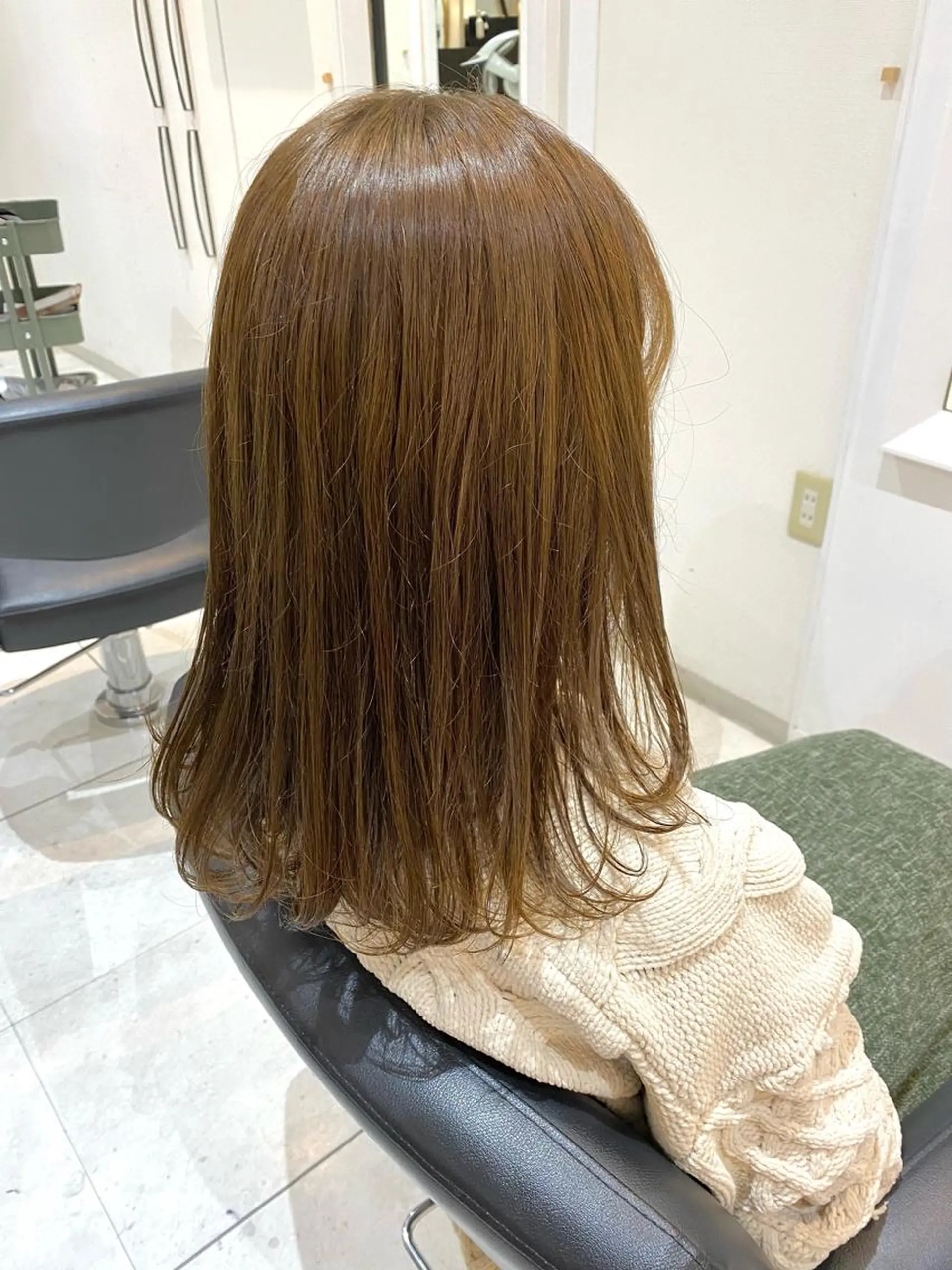 ロング カラー ベージュカラー くさかみさき🌼暖色 /韓国風/オタク🌼のヘアスタイル