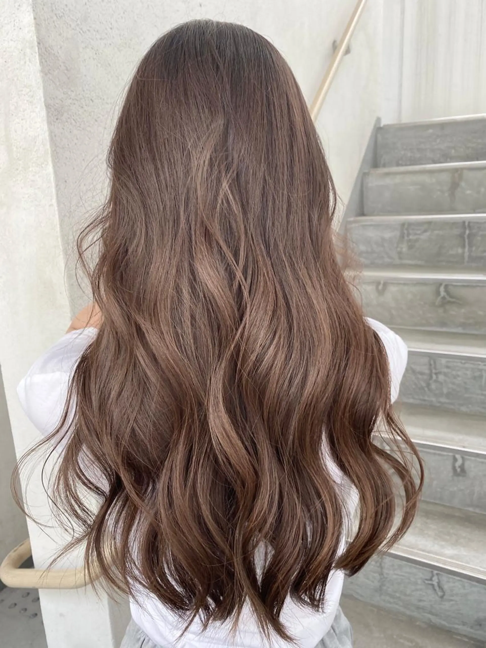 セミロング カラー トリートメント ヘアカラー ✂️大門 巧✂️ LAFF難波店のヘアスタイル