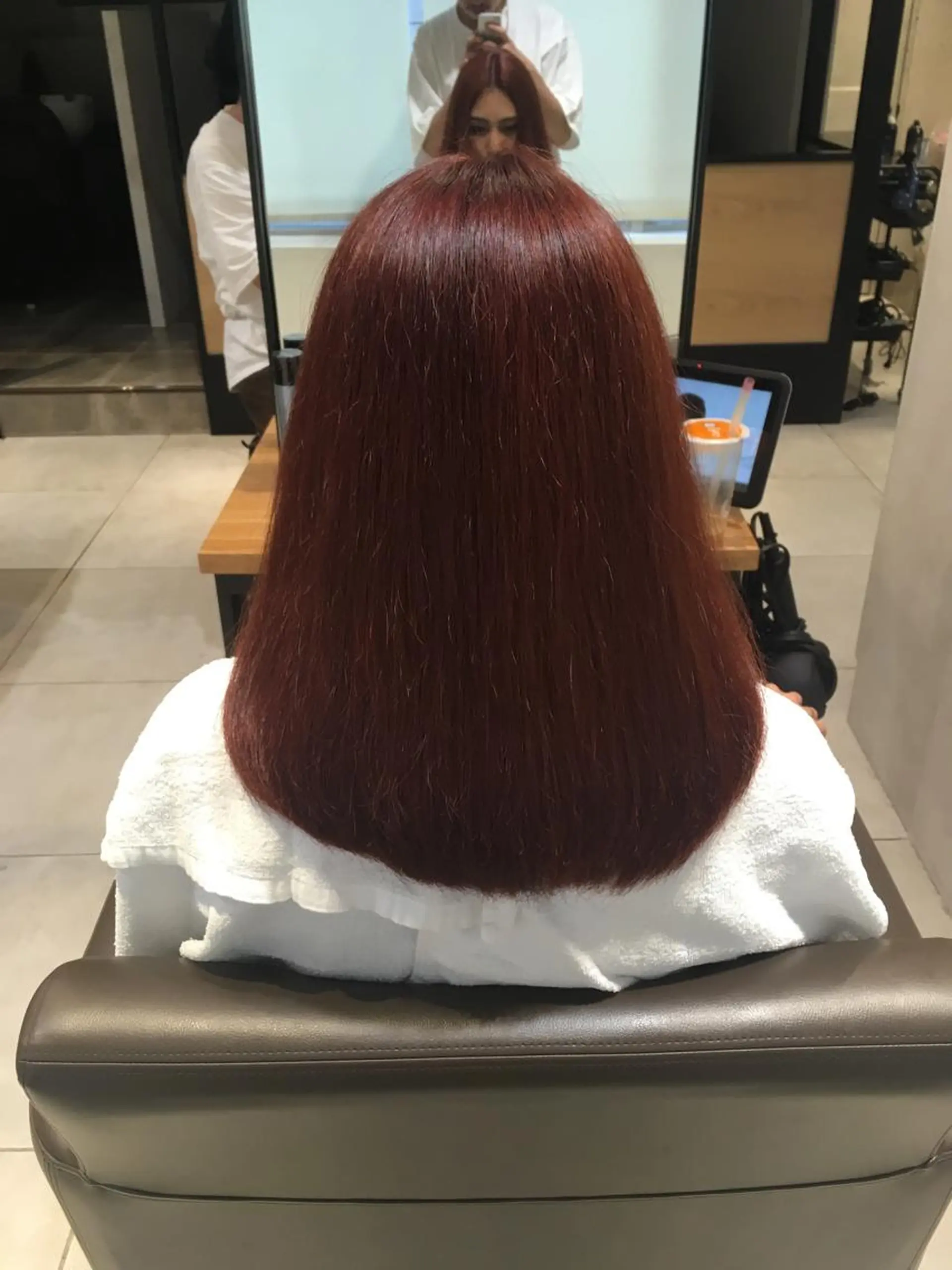 ミディアム カラー 三村 竜也のヘアスタイル