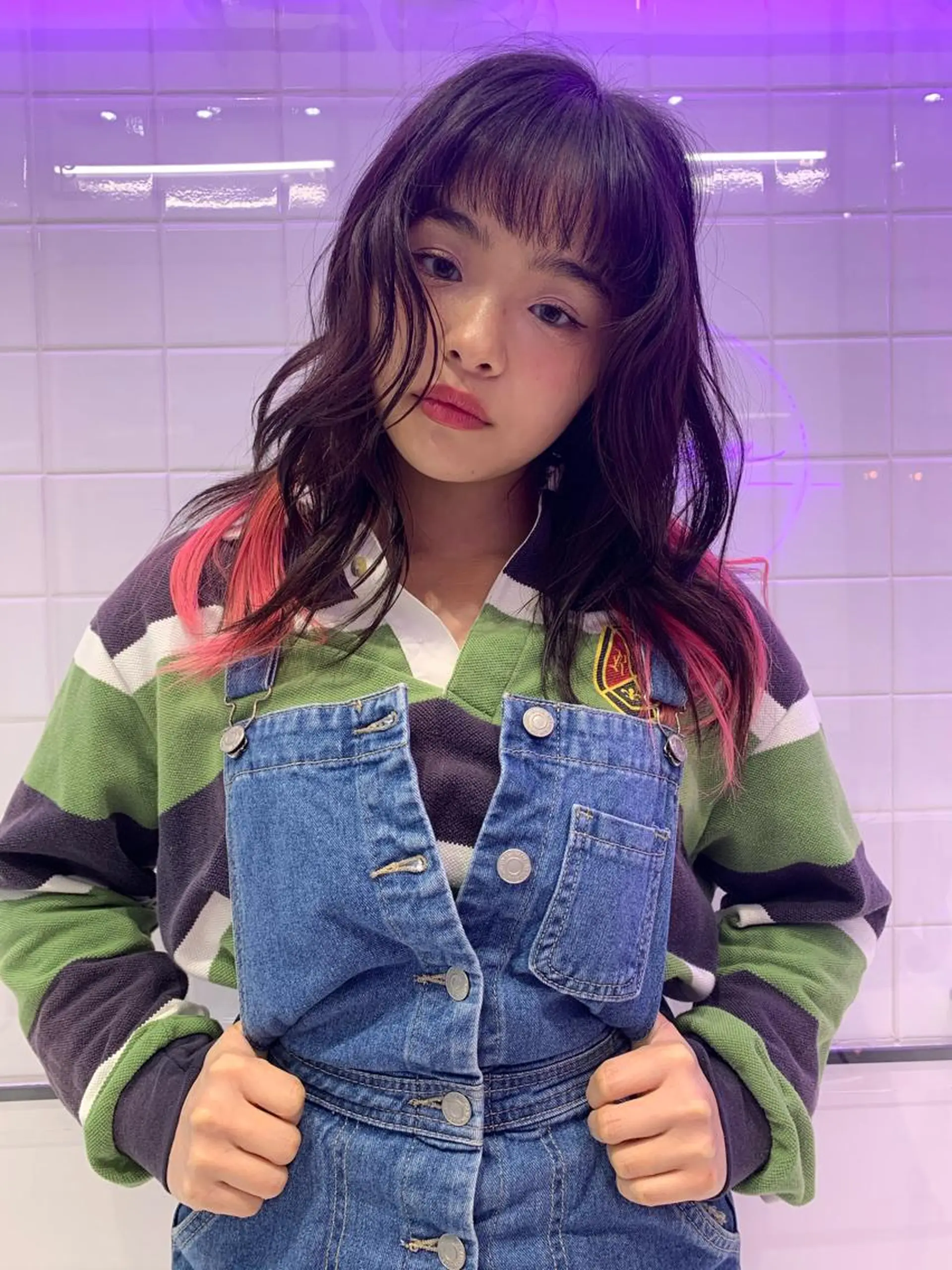 セミロング カラー ヘアカラー share salon JAM 吉祥寺所属・レイヤー/ブリーチ HIKARU ♡のヘアスタイル