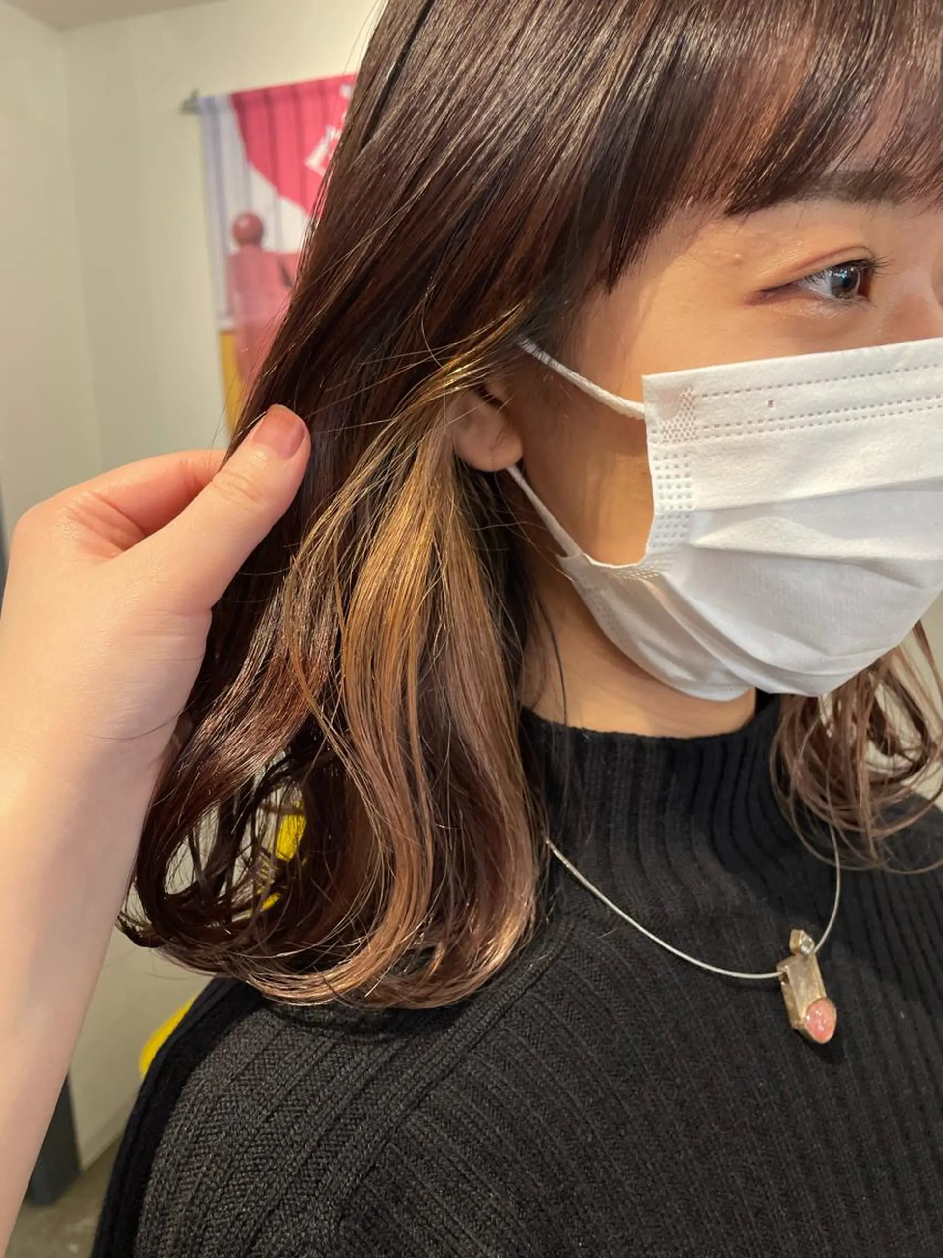 ミディアム 🤍韓国ヘア🇰🇷 タバタサオリ🤍のヘアスタイル