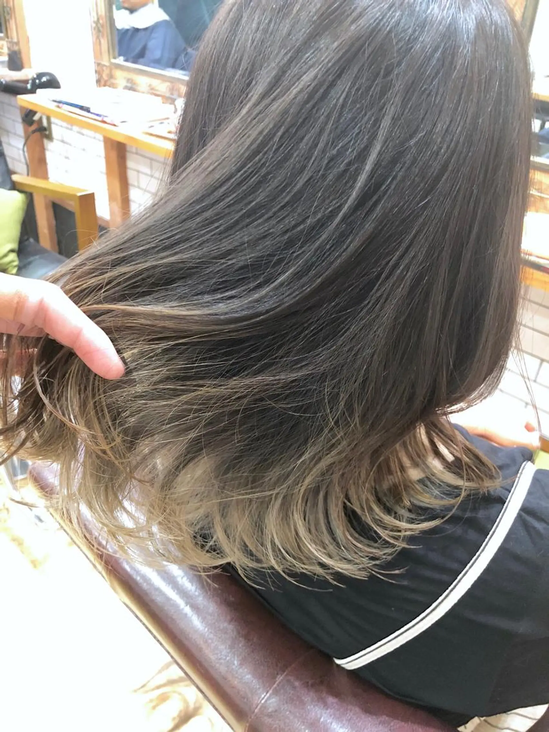 ミディアム THREE所属・THREE 関根大のヘアスタイル