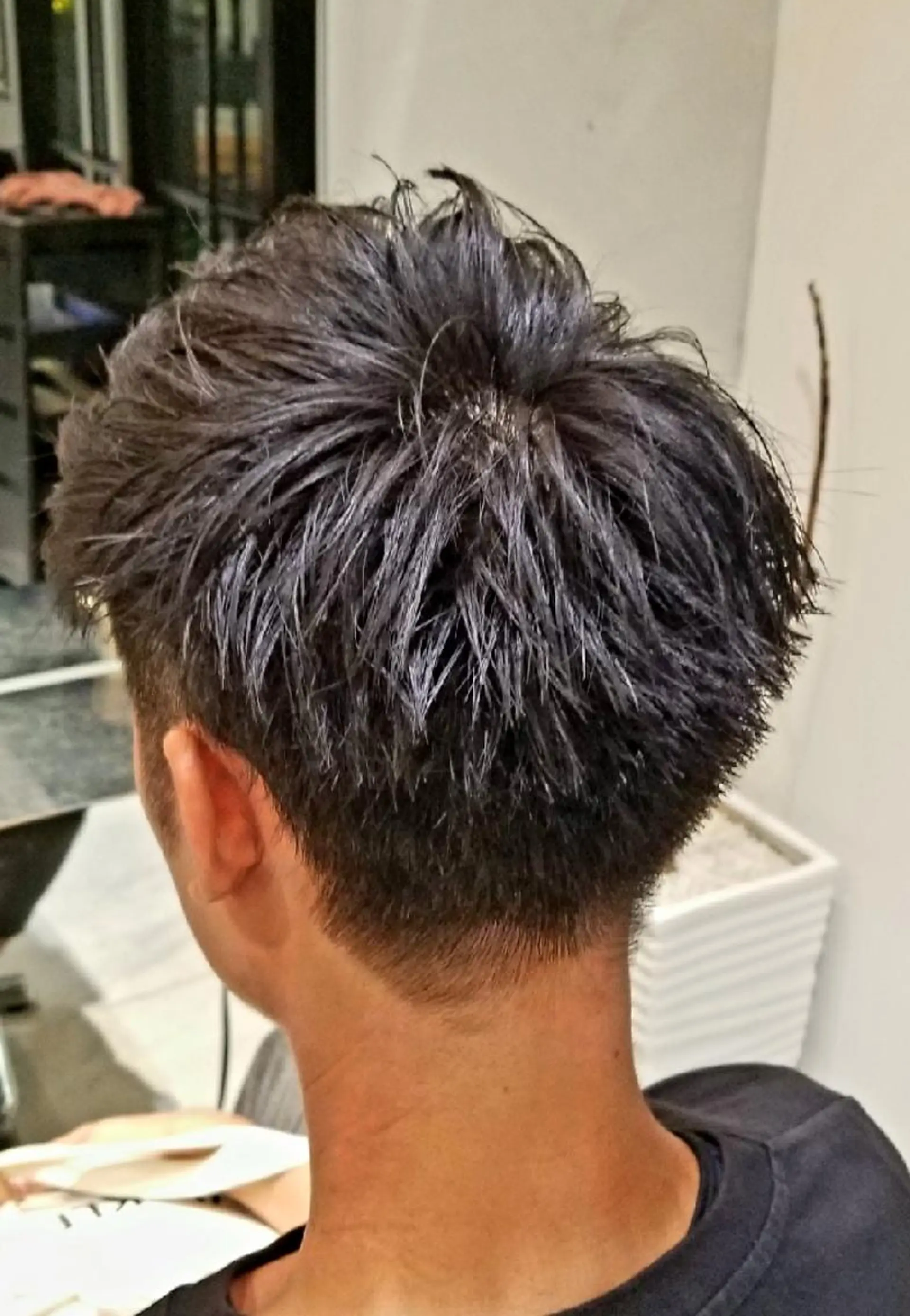 メンズ メンズベリーショート カット 🔴赤み消し/ 艶カラー落合　優🔴のヘアスタイル