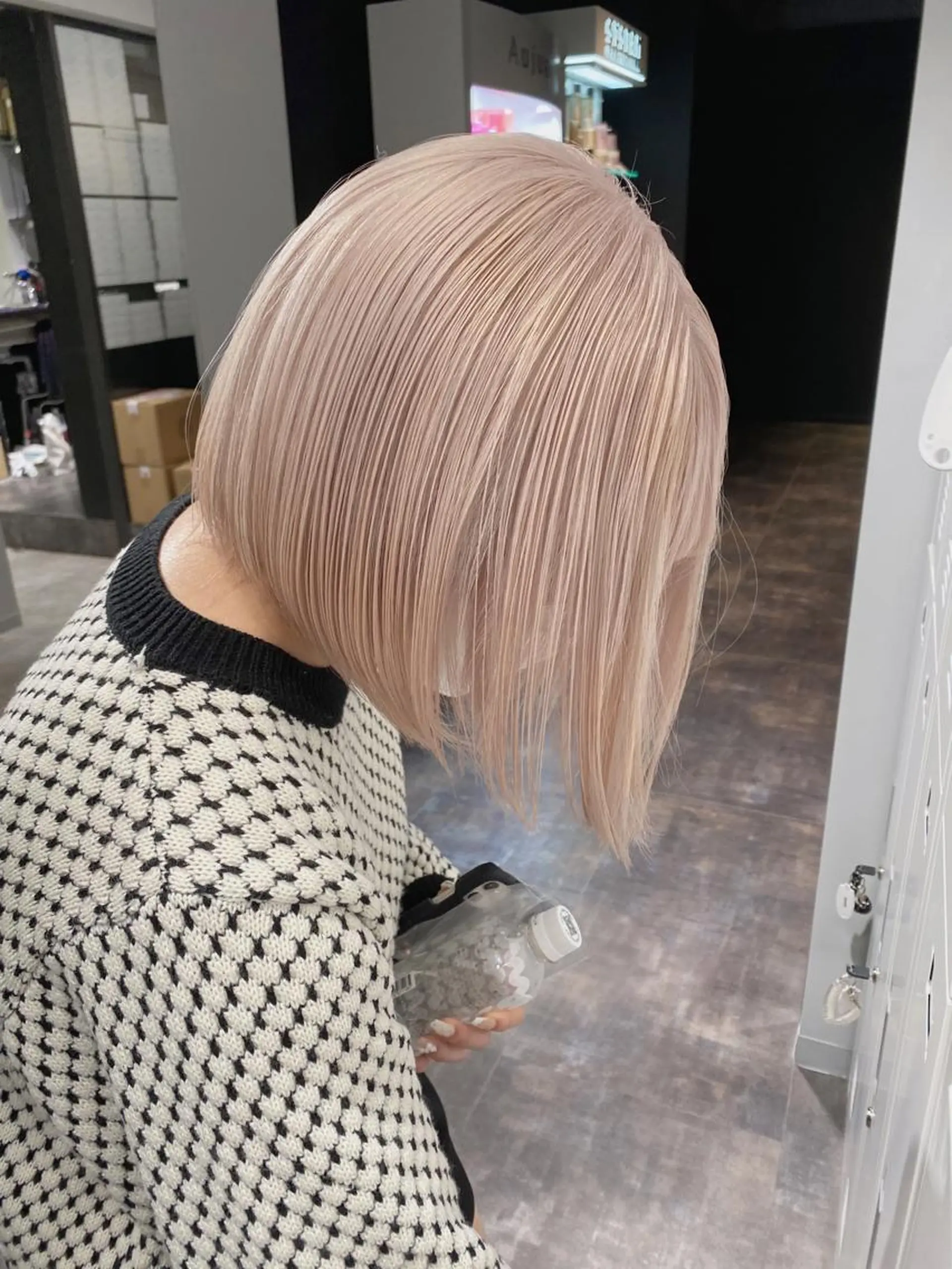 ミディアム カラー ヘアカラー トリートメント esu天満所属・esu 天満のヘアスタイル