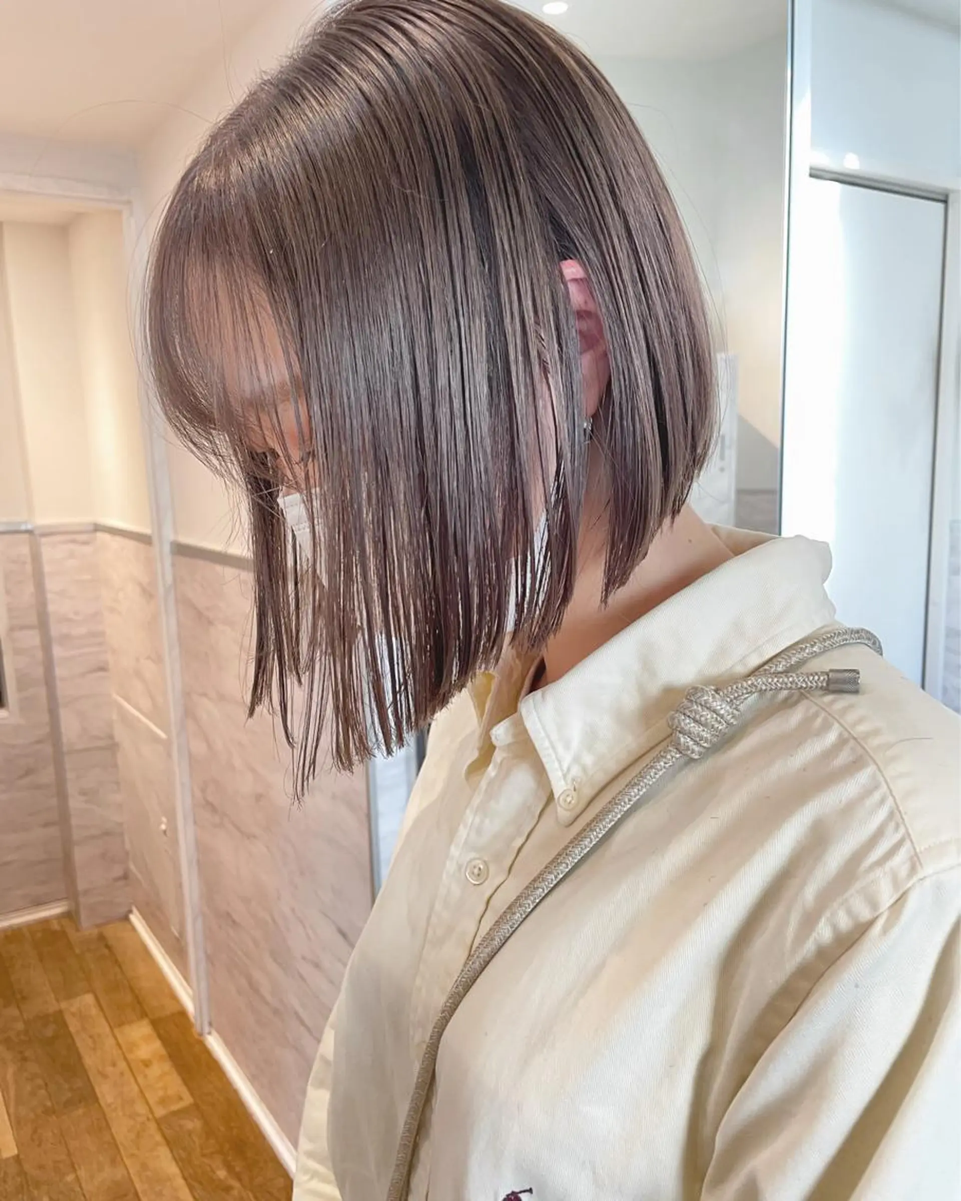 ミディアム カラー 🫧透明感ヘア🫧 🧸竹花　彩希🧸のヘアスタイル