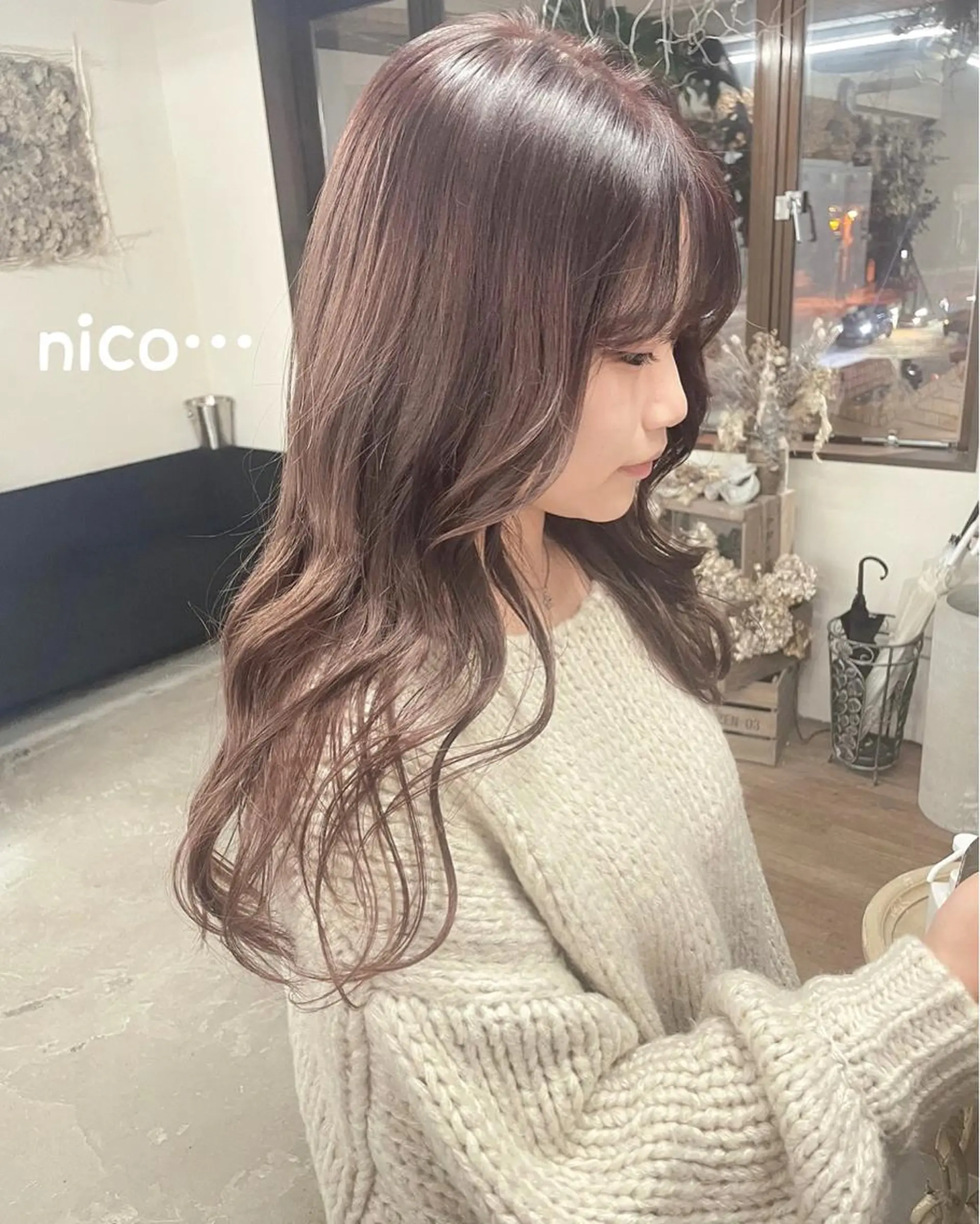 ロング 橋本 彩花のマツエク・マツパデザイン
