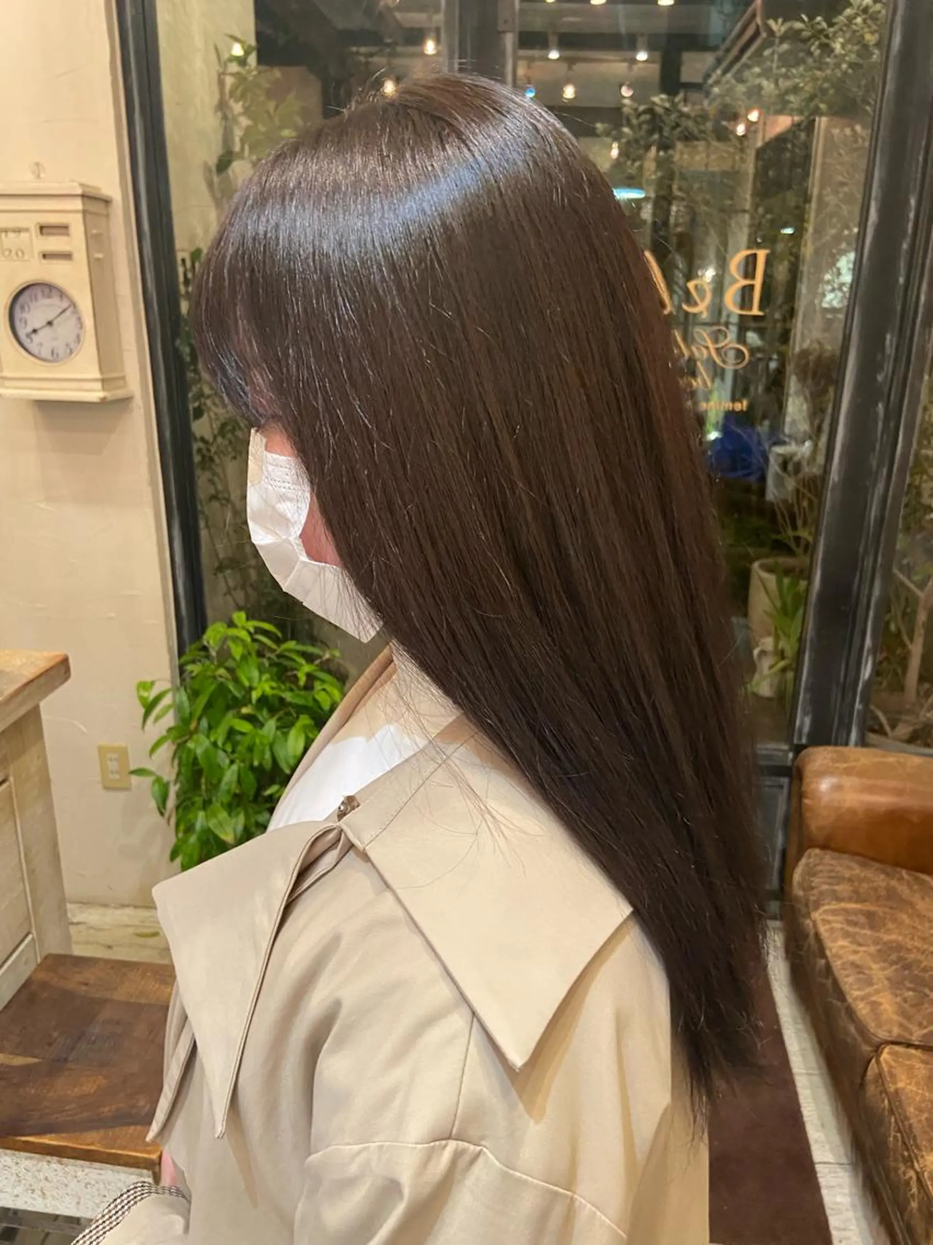 ロング カット 縮毛矯正 ダメージレス美容師 🌱水島侑理のヘアスタイル