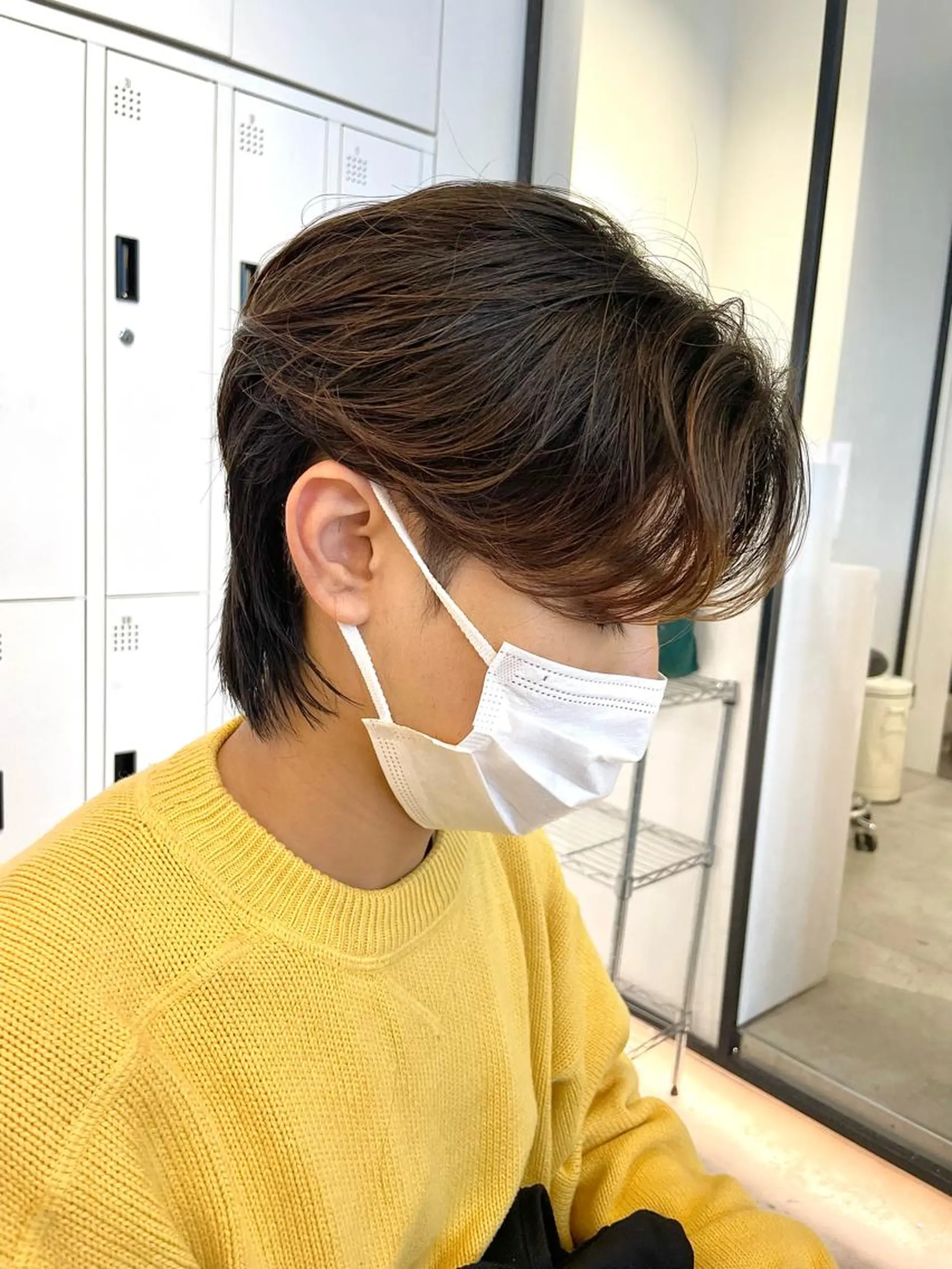 ショート パーマ メンズ カット パーマ 🇰🇷カルマパーマ kaito🇰🇷のヘアスタイル