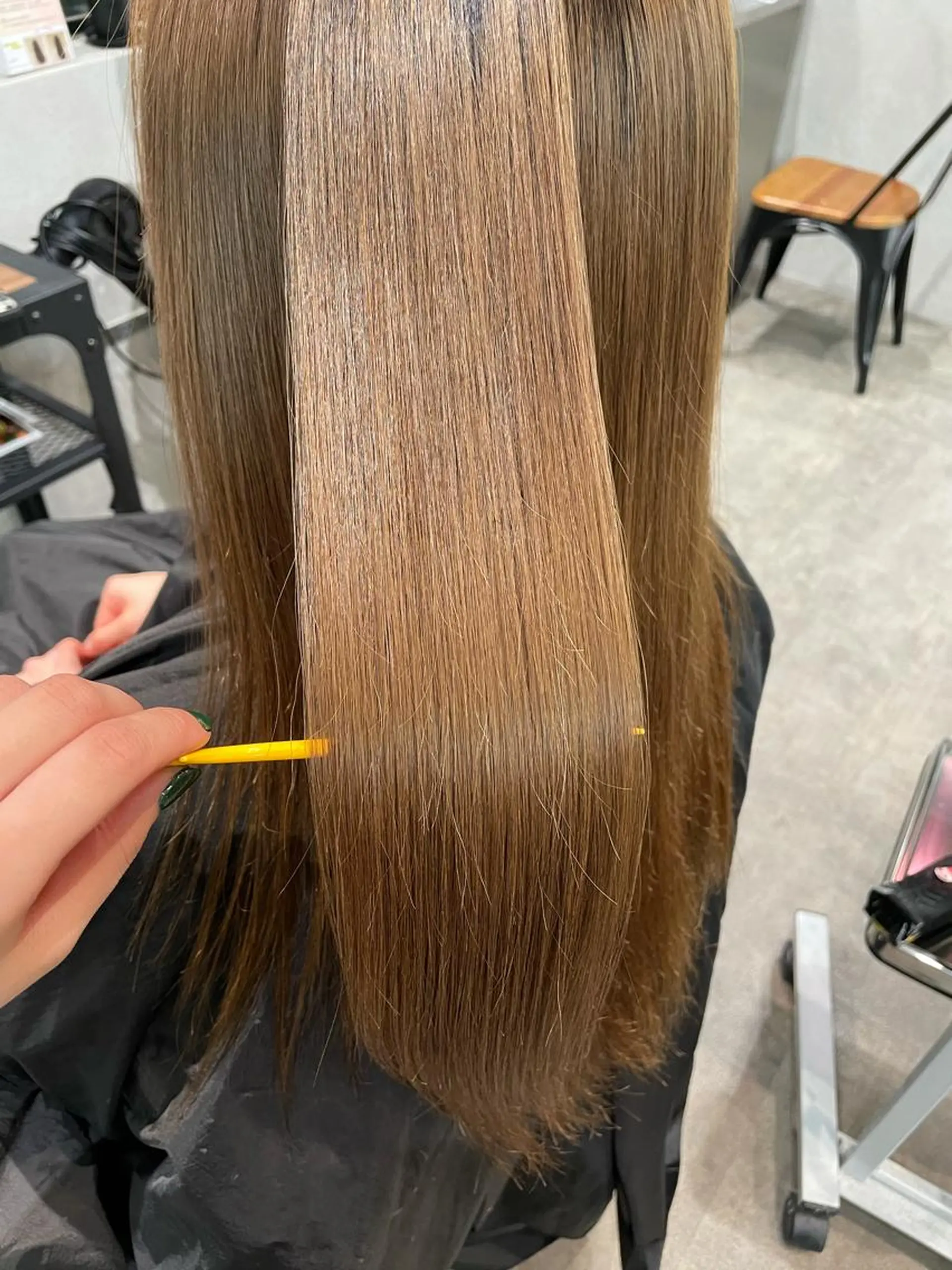 ロング カラー 髪質改善 トリートメント トリートメント ナチュラル透明感🌱 小山美樹子のヘアスタイル