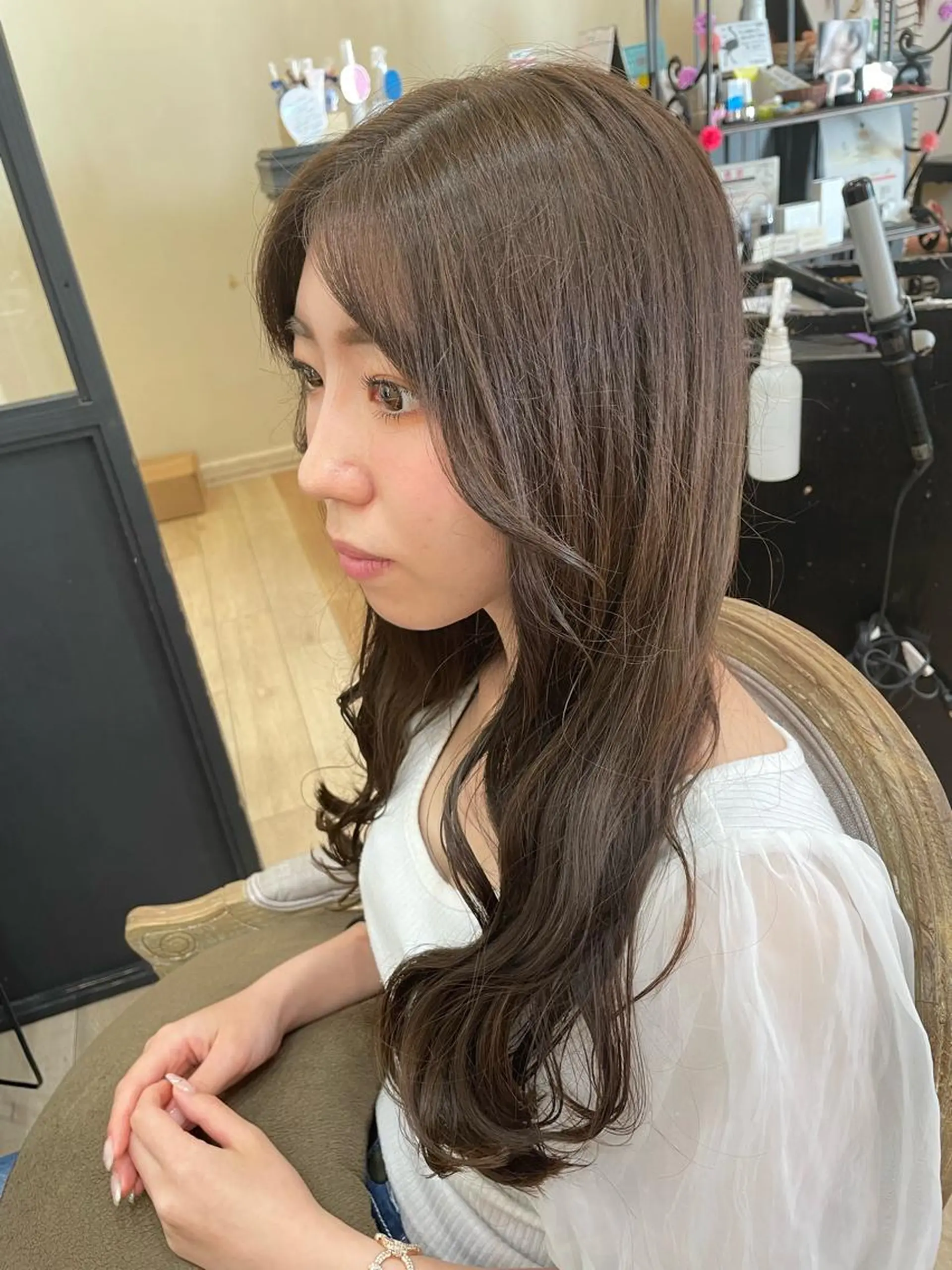 ロング 亀川蓮 Agu hairのヘアスタイル