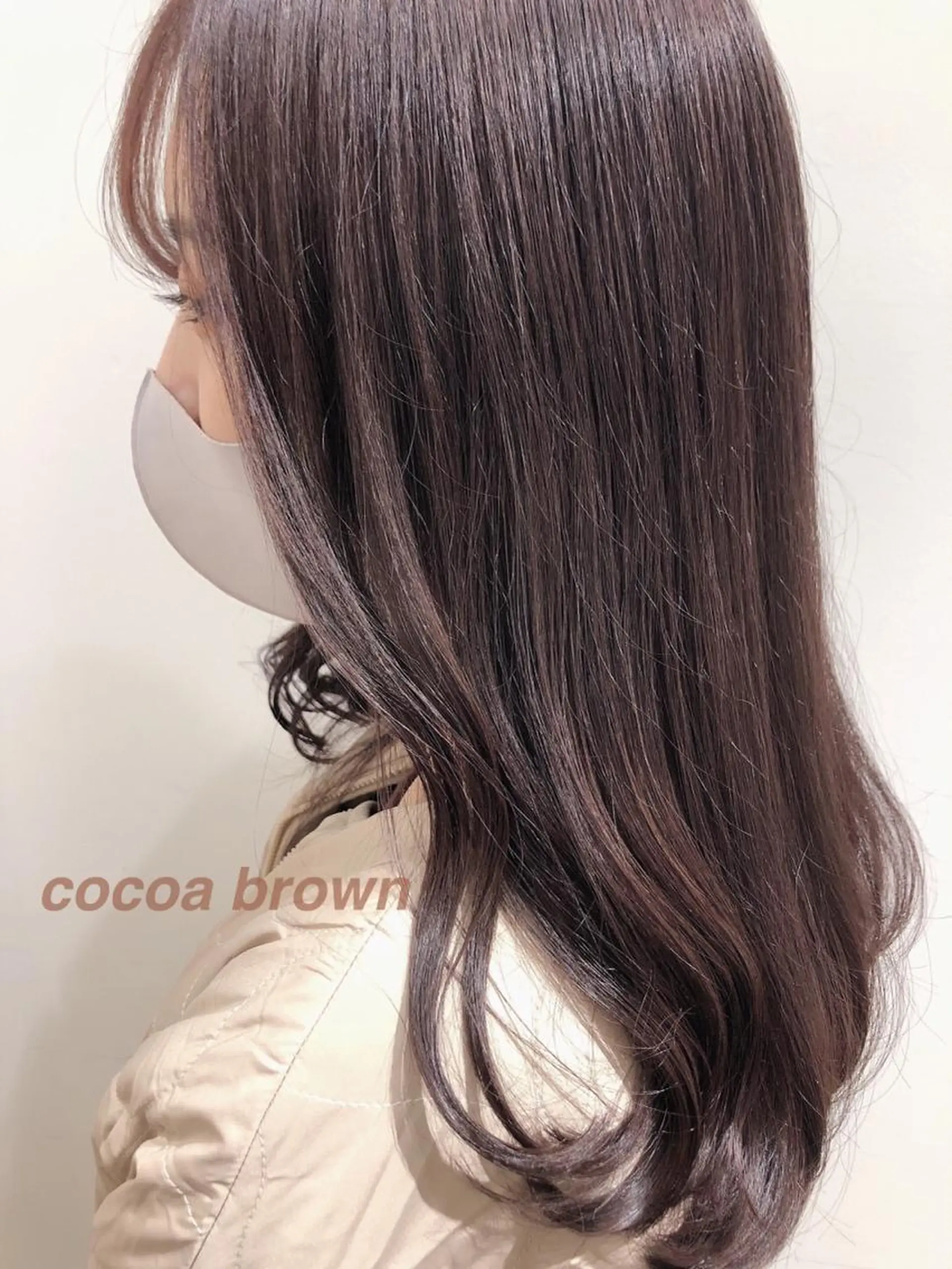 ロング カット ヘアカラー トリートメント レイヤーカット❤︎ 韓国ヘア❤︎YUKAのヘアスタイル