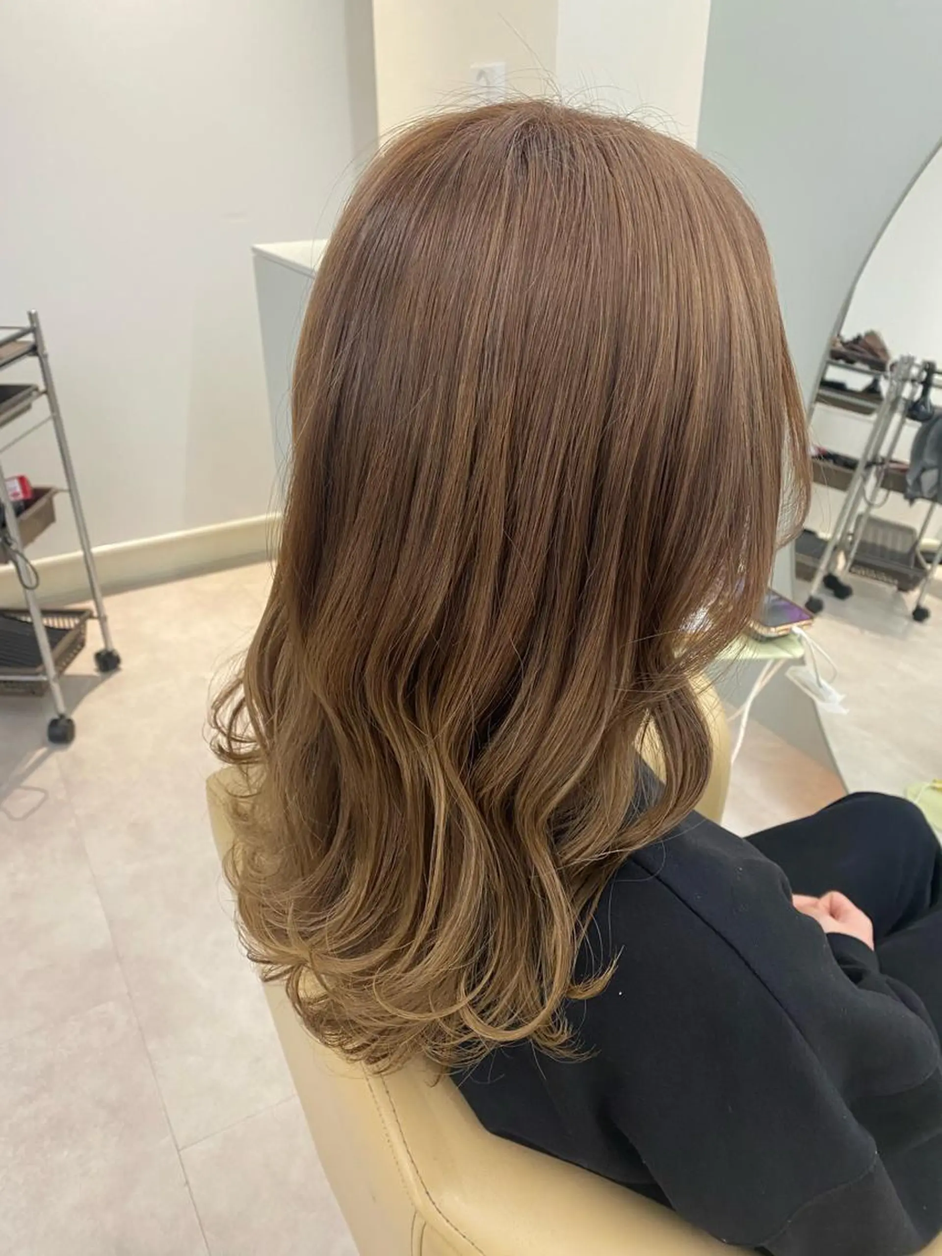 ロング カラー ダブルカラー グラデーションカラー 🫧暖色系カ ラー/斎藤奈々🫧のヘアスタイル